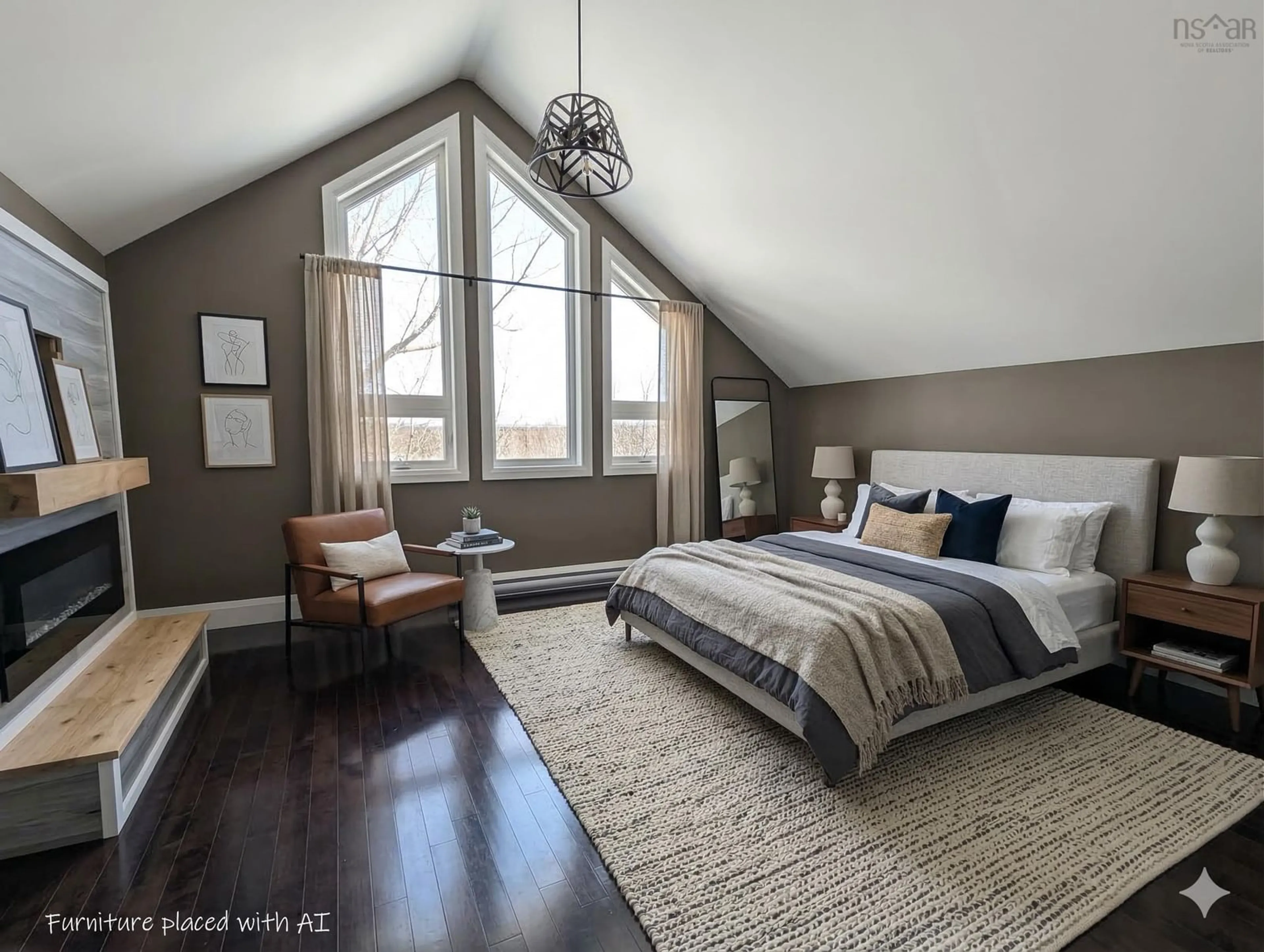 Bedroom with bed, unknown for 294 Terra Tory Dr, Lanark Nova Scotia B2G 2L2