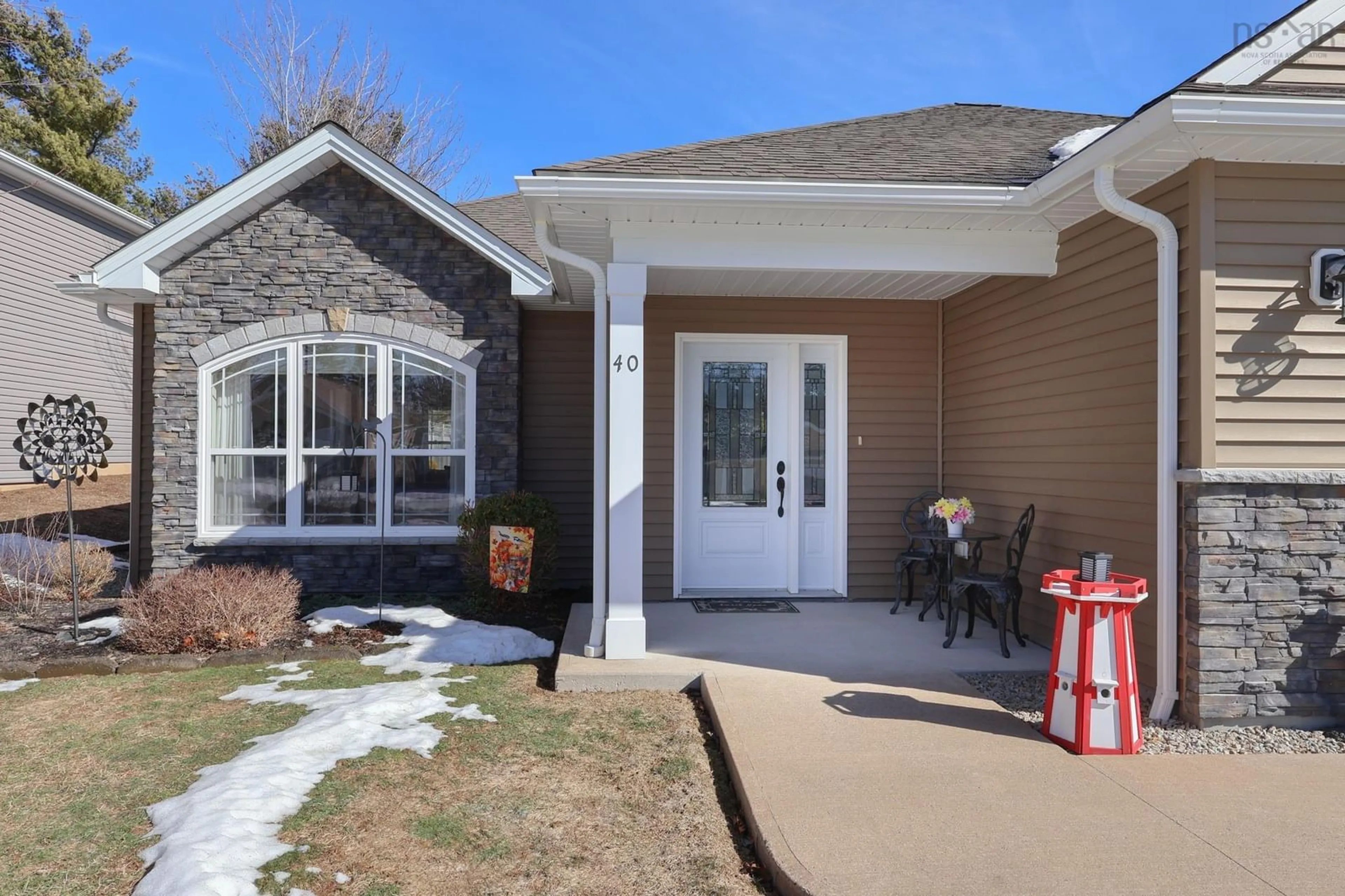 Home with brick exterior material, street for 40 Dr Ernst Crt, Bridgewater Nova Scotia B4V 9A3