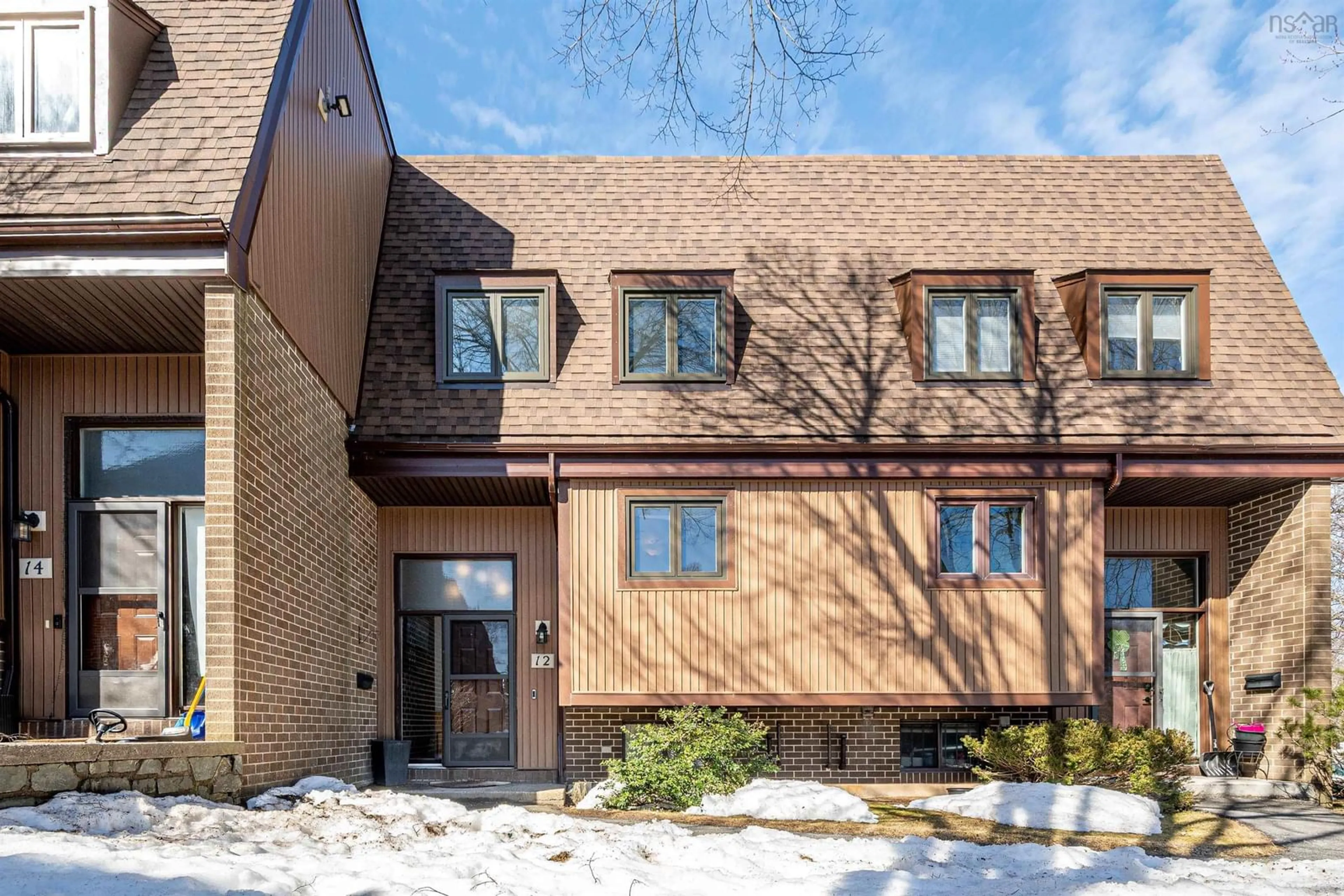 Home with brick exterior material, street for 12 Hanover Crt, Halifax Nova Scotia B3M 3K6