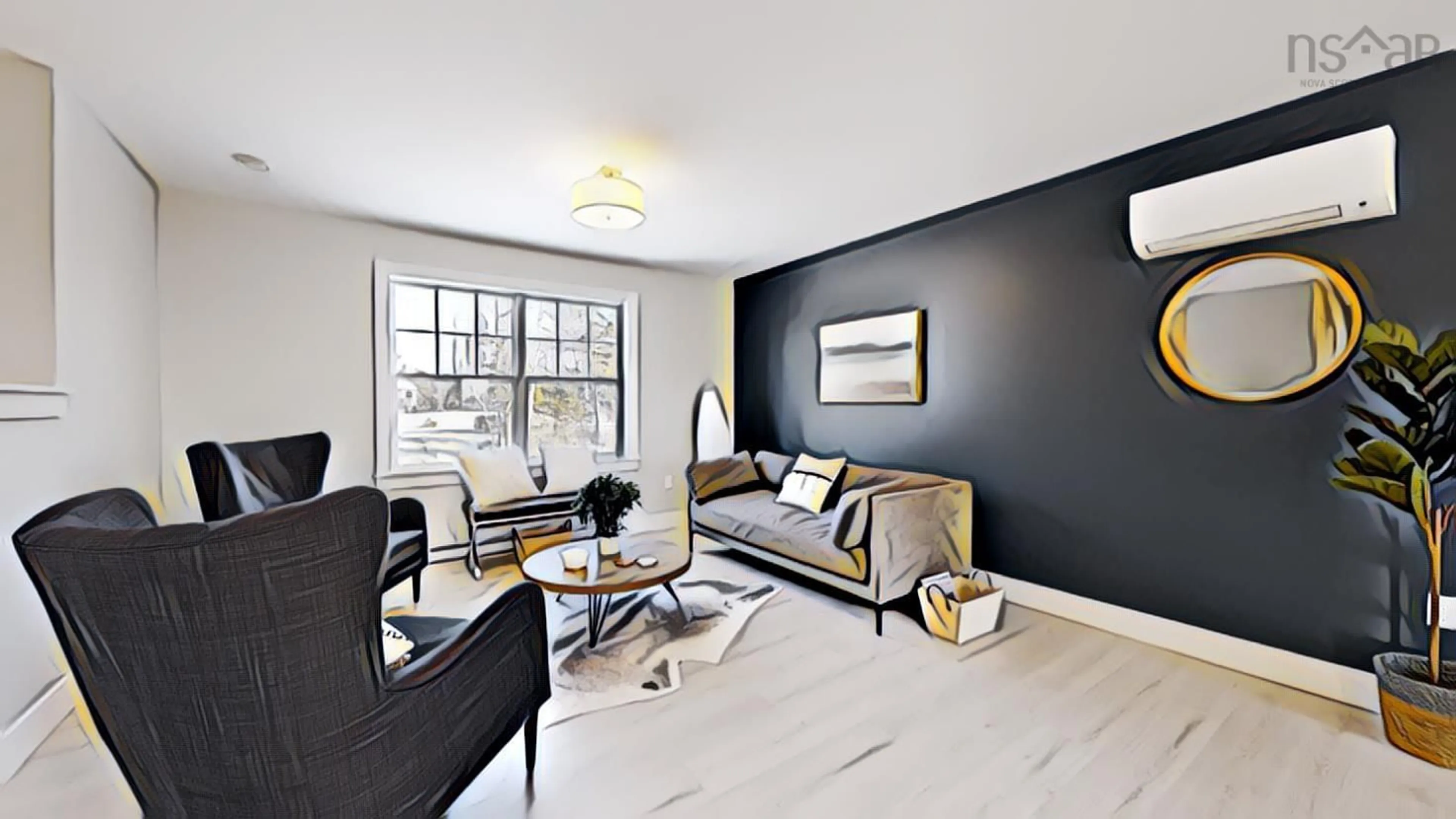 Living room with furniture, unknown for 109 Maverick Lane, Devon Nova Scotia B2T 1K8