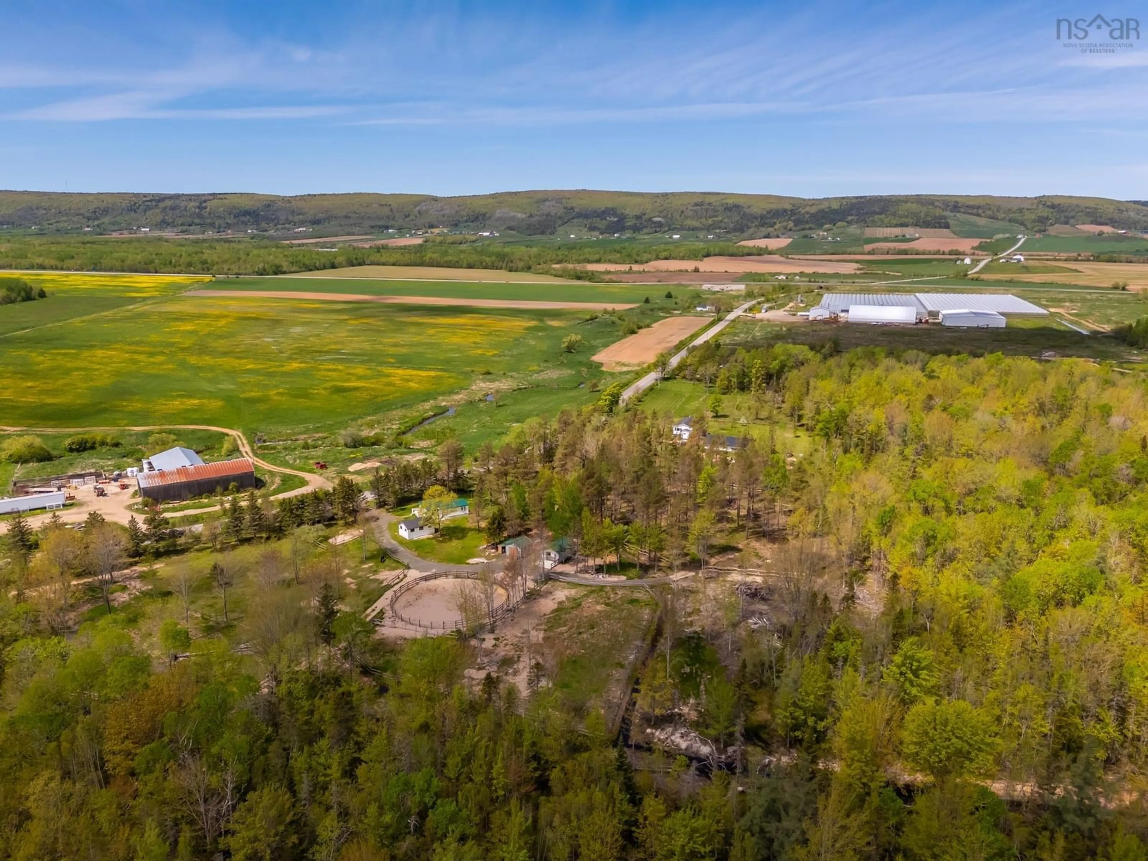 A pic from outside/outdoor area/front of a property/back of a property/a pic from drone, forest/trees view for 278 Fitch Rd, Clarence East Nova Scotia B0S 1M0