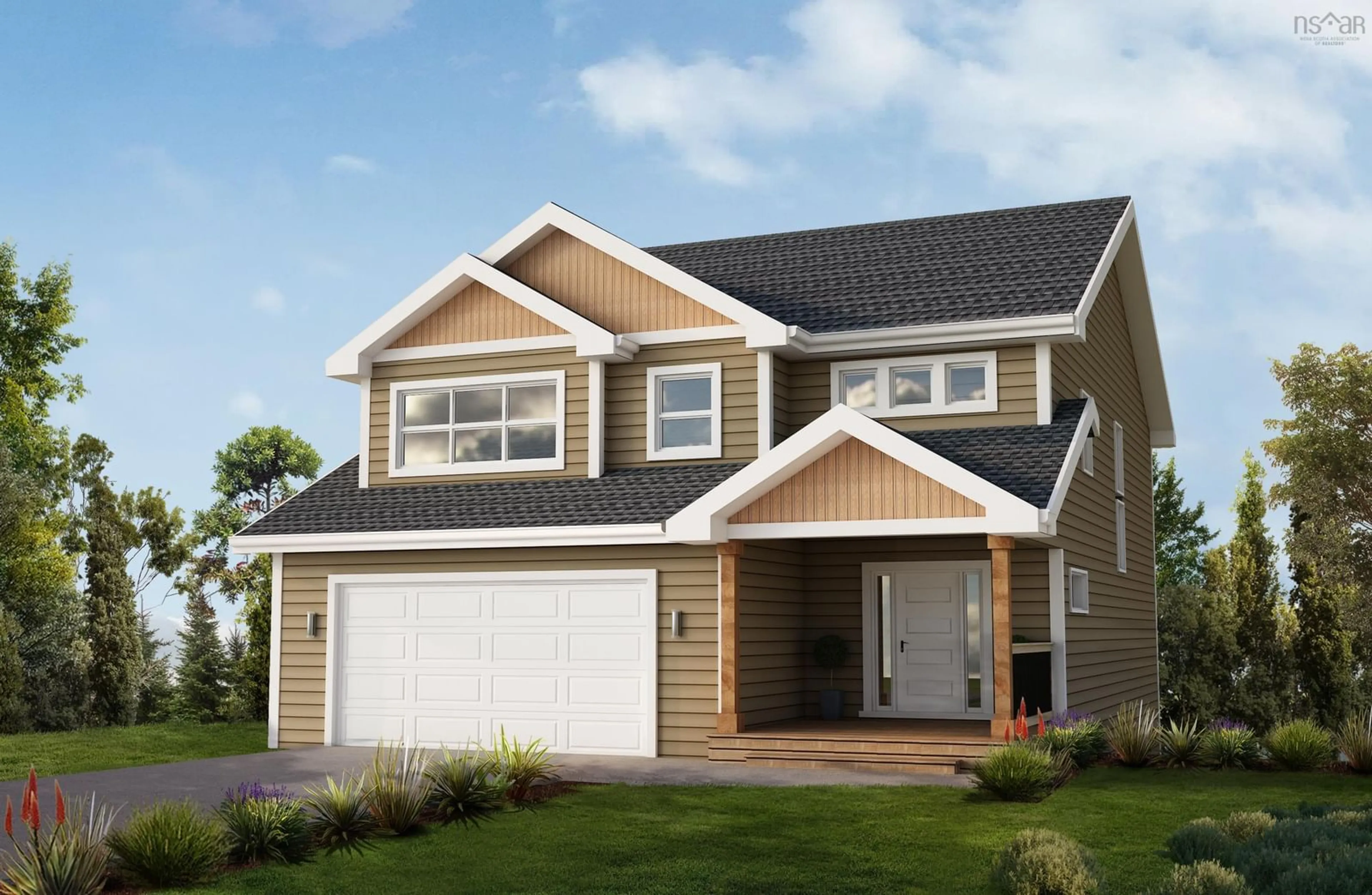 Home with vinyl exterior material, street for 236 Hideaway Trail, Brookside Nova Scotia B3T 0M2