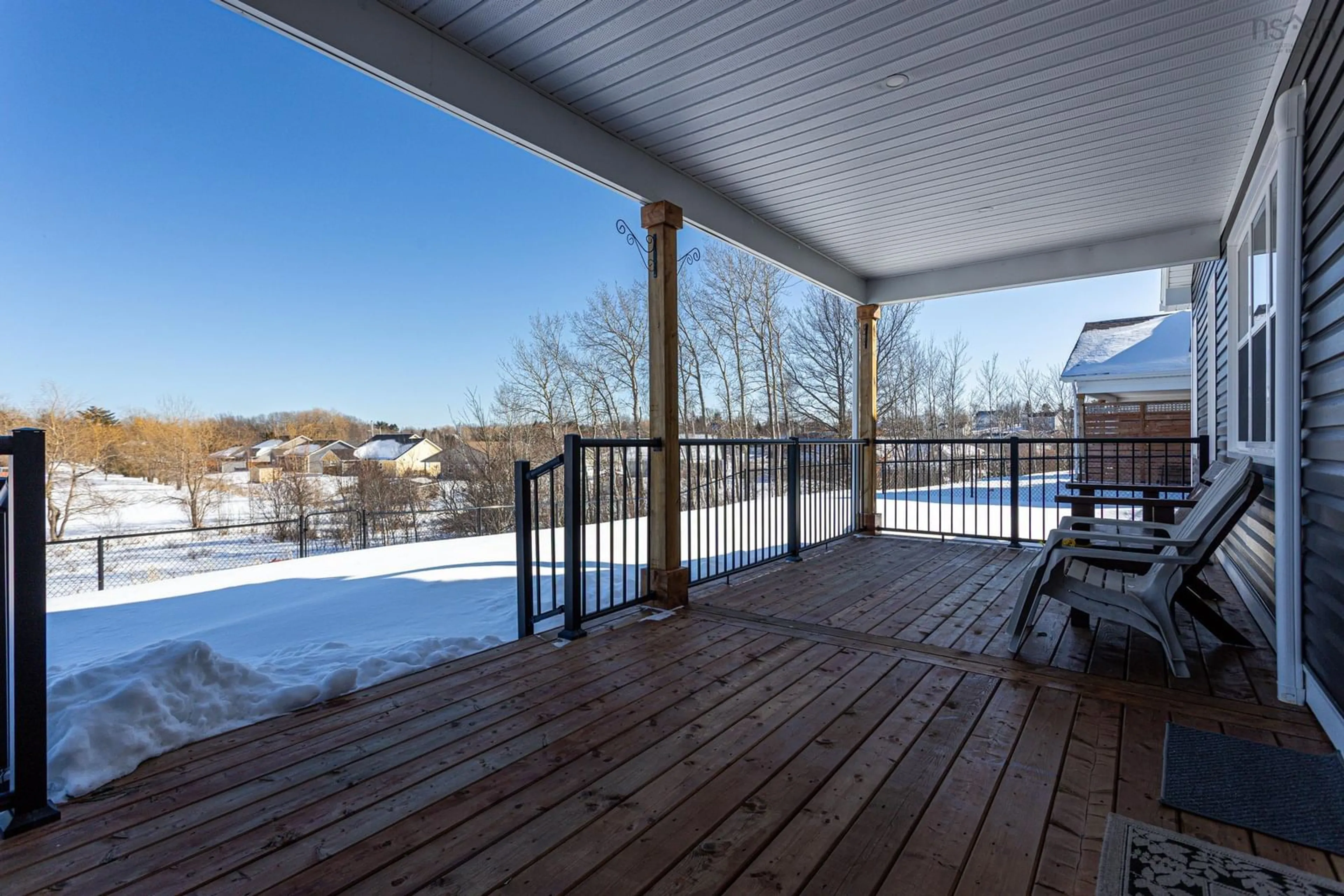 Patio, water/lake/river/ocean view for 28 Thistle St, Falmouth Nova Scotia B0P 1L0