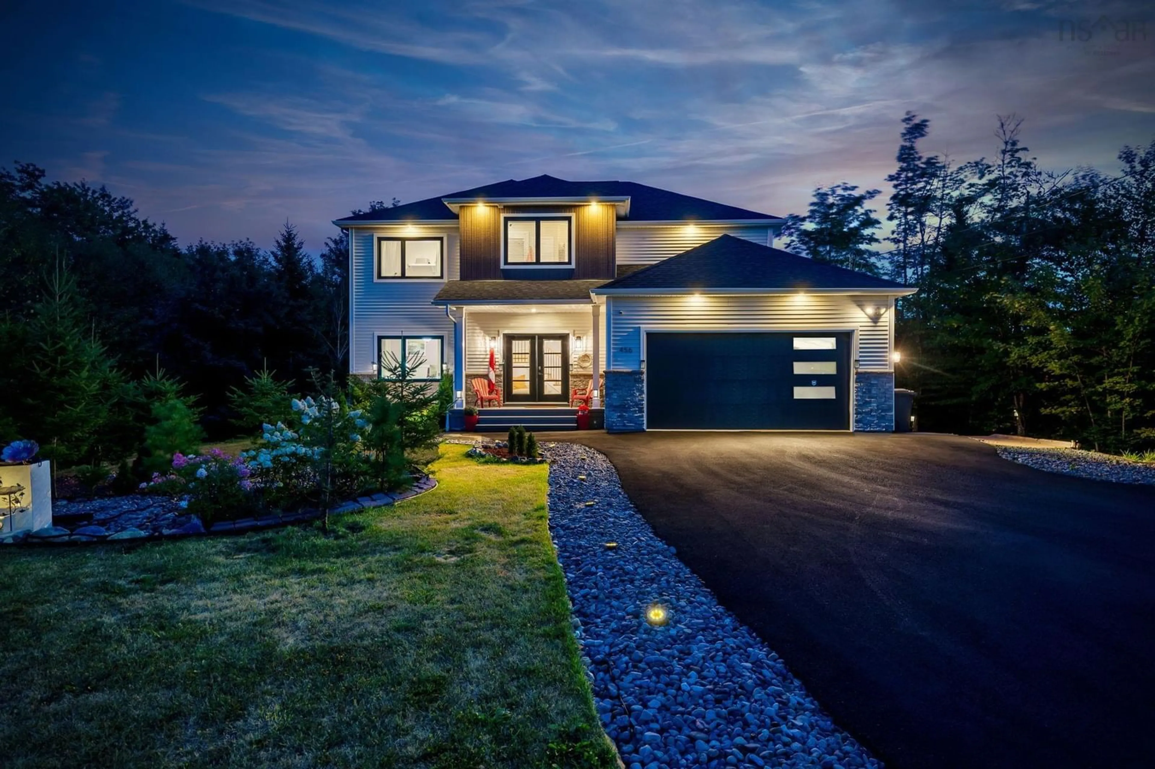 Home with brick exterior material, street for 456 Magenta Dr, Middle Sackville Nova Scotia B4E 0M7