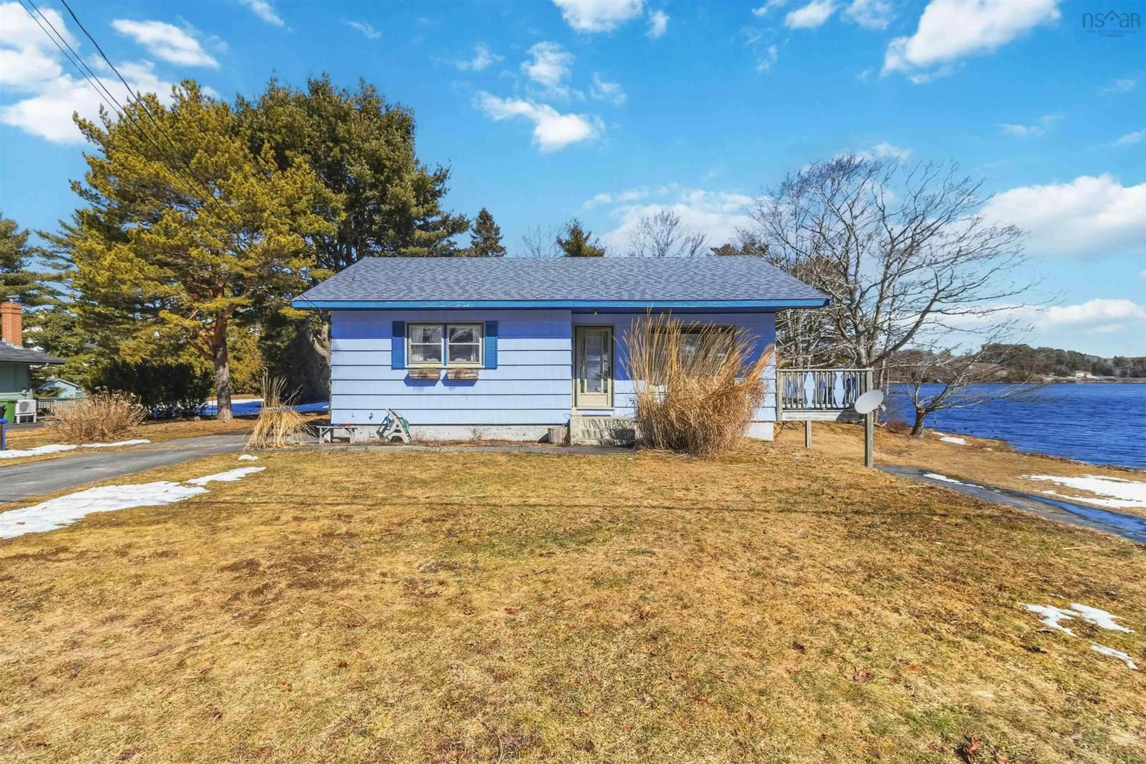 A pic from outside/outdoor area/front of a property/back of a property/a pic from drone, street for 1915 Highway 331, Pleasantville Nova Scotia B0R 1G0