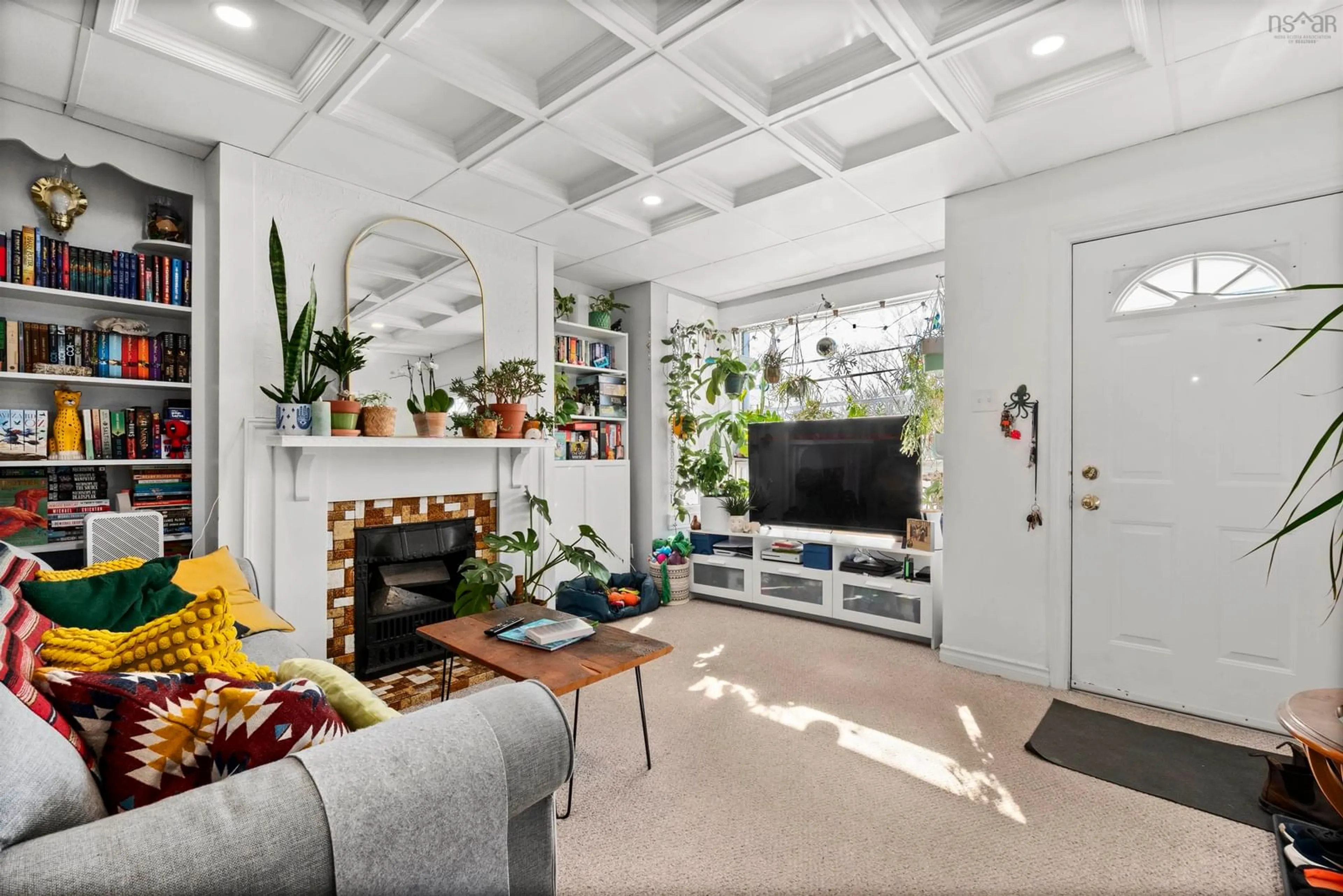 Living room with furniture, unknown for 38 Victoria Rd, Dartmouth Nova Scotia B2Y 2V9