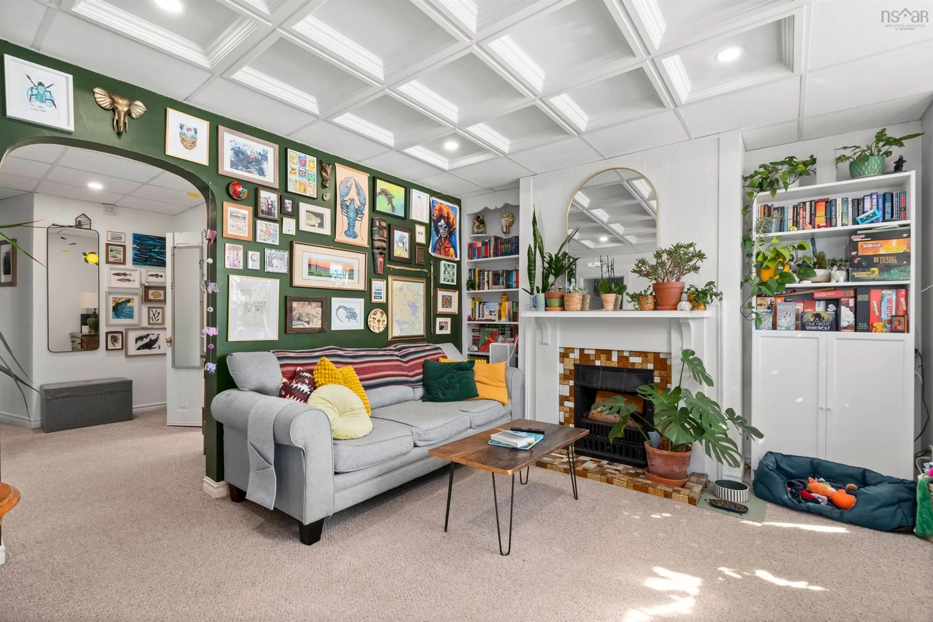 Living room with furniture, unknown for 38 Victoria Rd, Dartmouth Nova Scotia B2Y 2V9