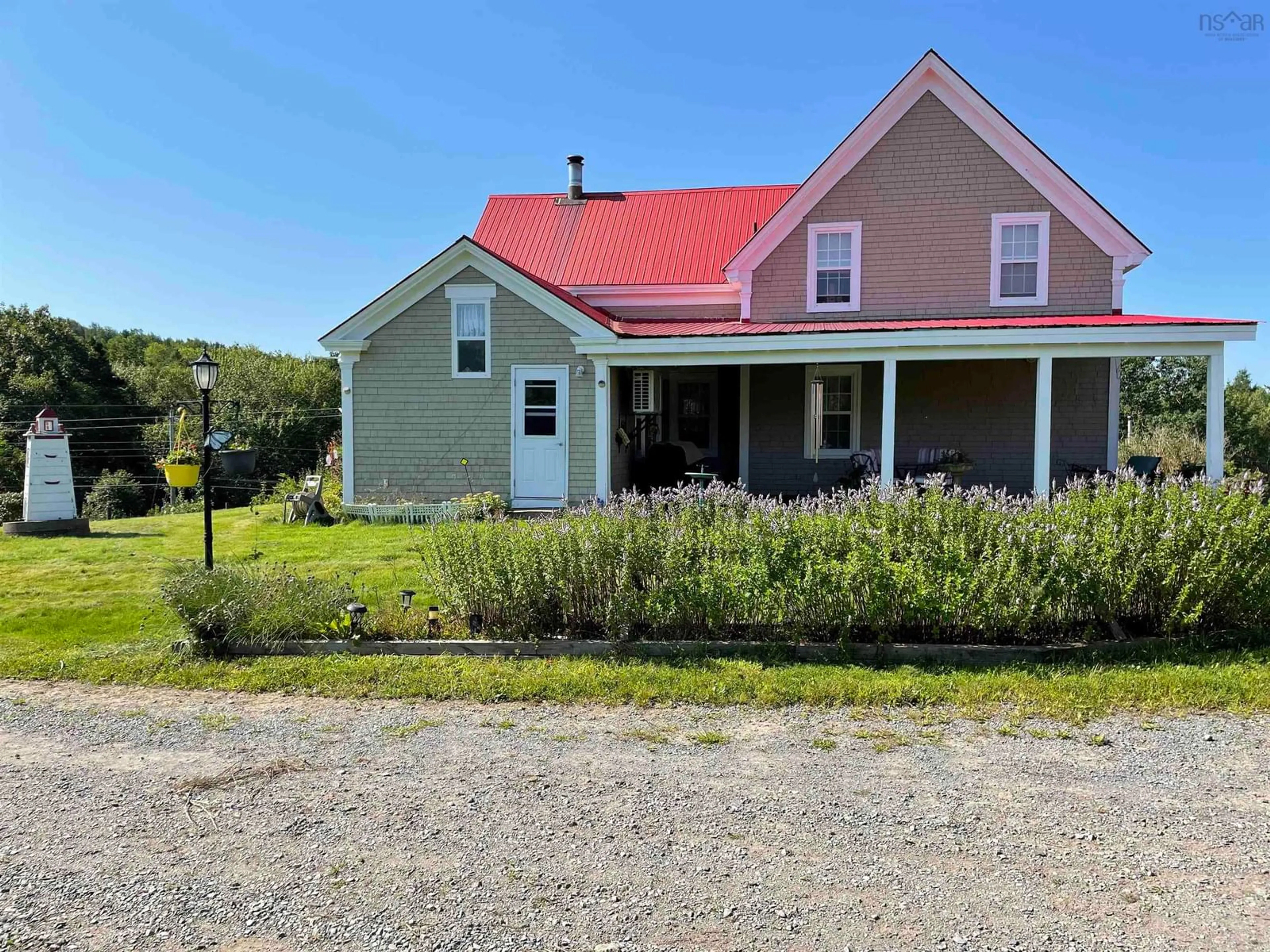 A pic from outside/outdoor area/front of a property/back of a property/a pic from drone, street for 550 Lower Branch Rd, Lower Branch Nova Scotia B4V 4M1