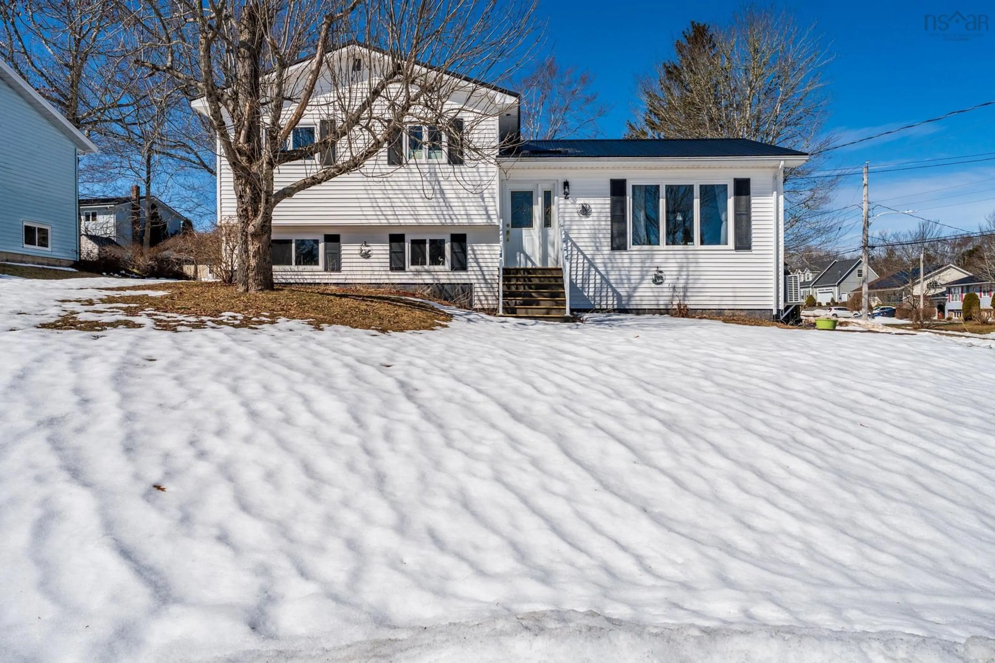 Home with vinyl exterior material, street for 2 Pinecrest Blvd, Bridgewater Nova Scotia B4V 3R4