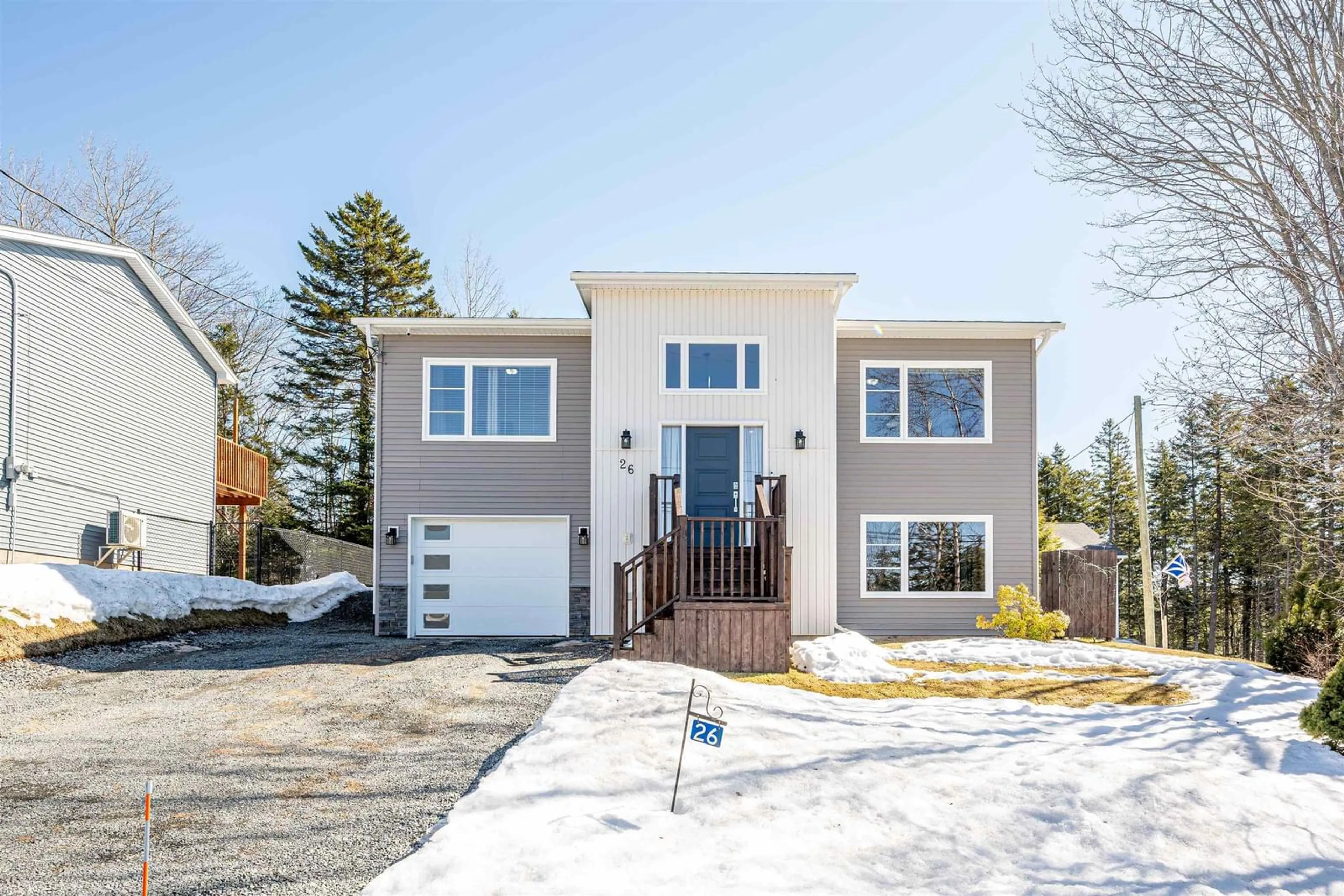 Home with brick exterior material, street for 26 Gardeners Walk, Beaver Bank Nova Scotia B4G 1A5