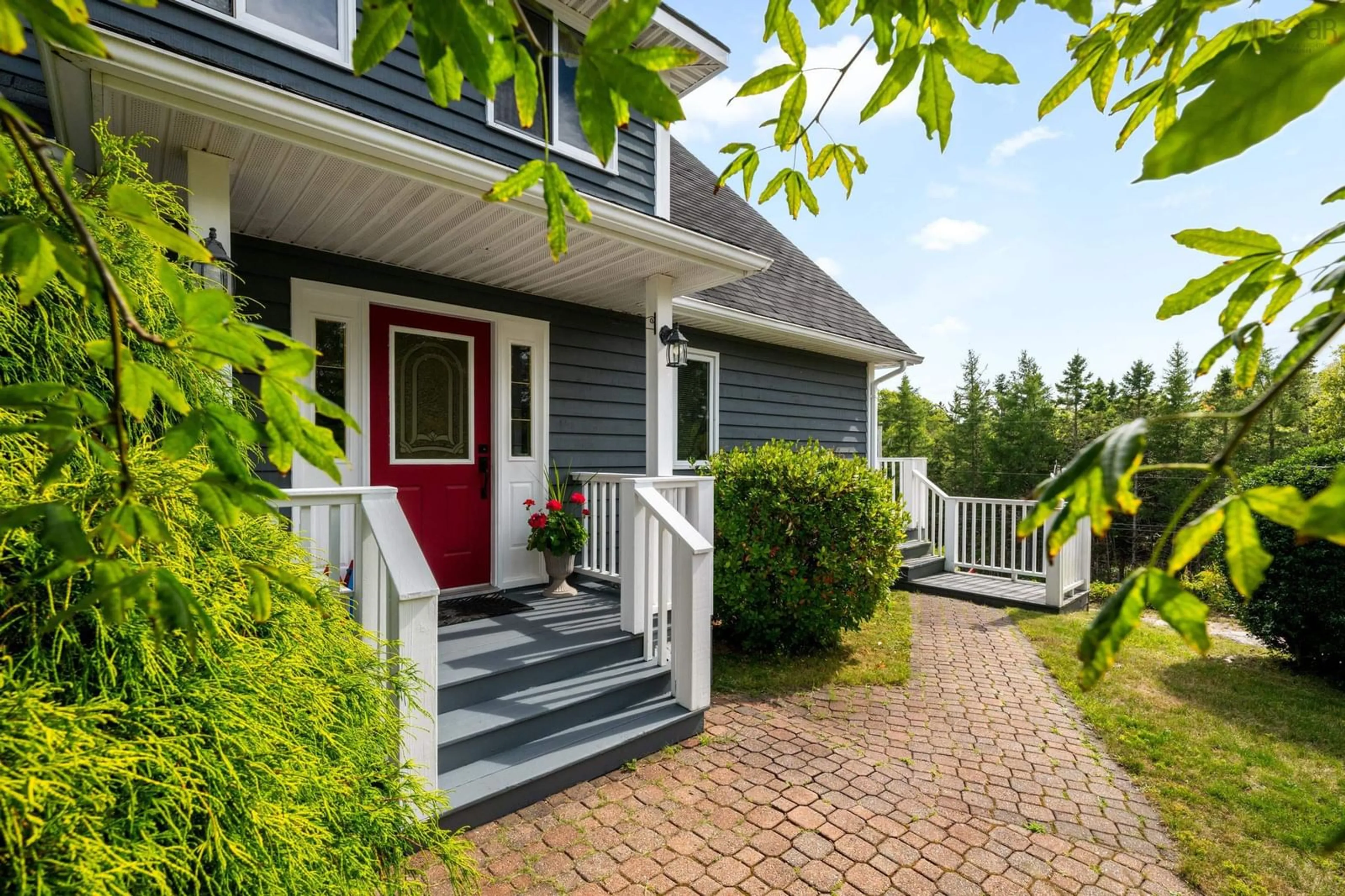 Home with vinyl exterior material, street for 19 Graves Island Rd, East Chester Nova Scotia B0J 1J0