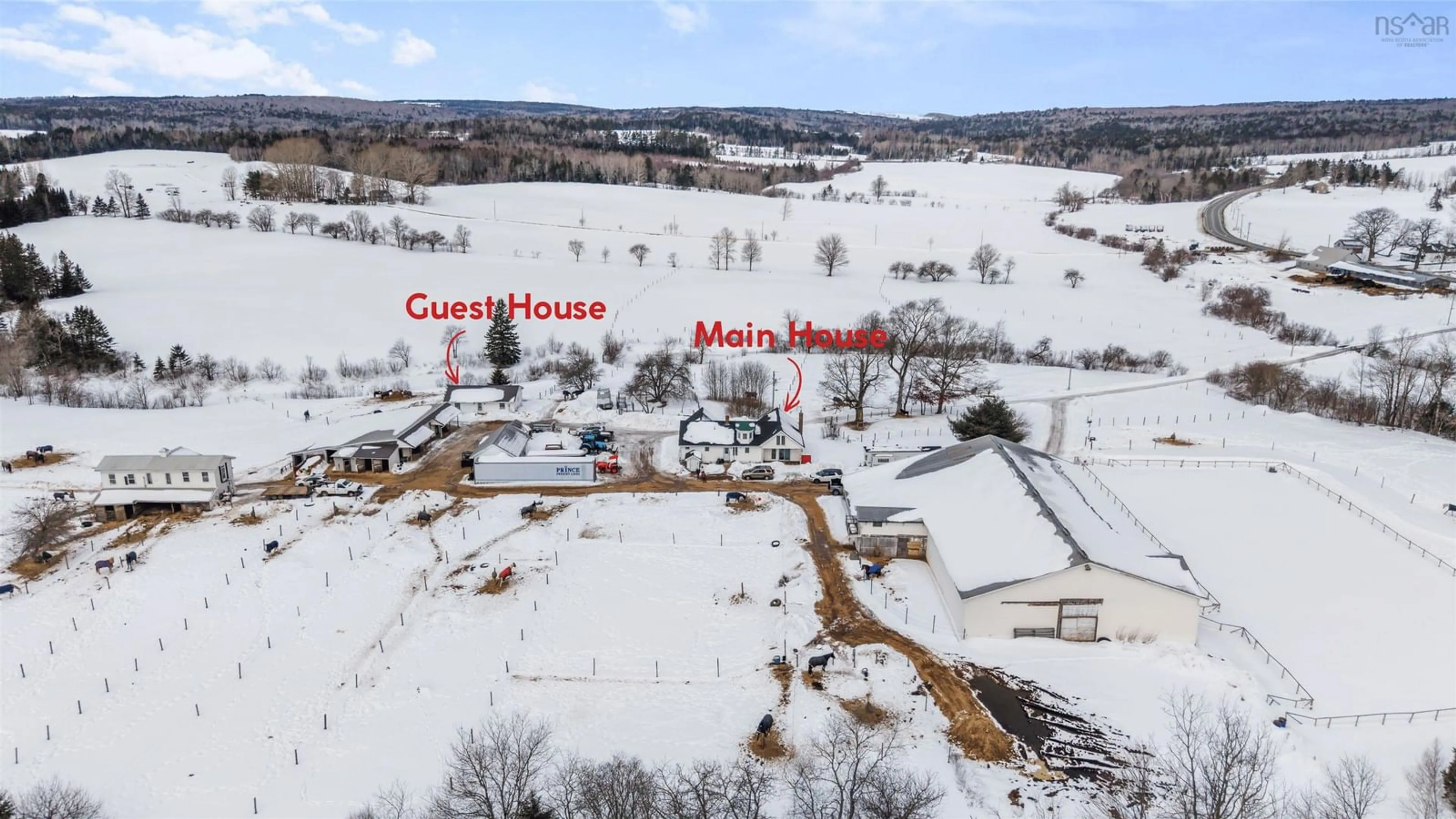 A pic from outside/outdoor area/front of a property/back of a property/a pic from drone, water/lake/river/ocean view for 5124 Highway 14 Hwy, Upper Nine Mile River Nova Scotia B2S 3A5