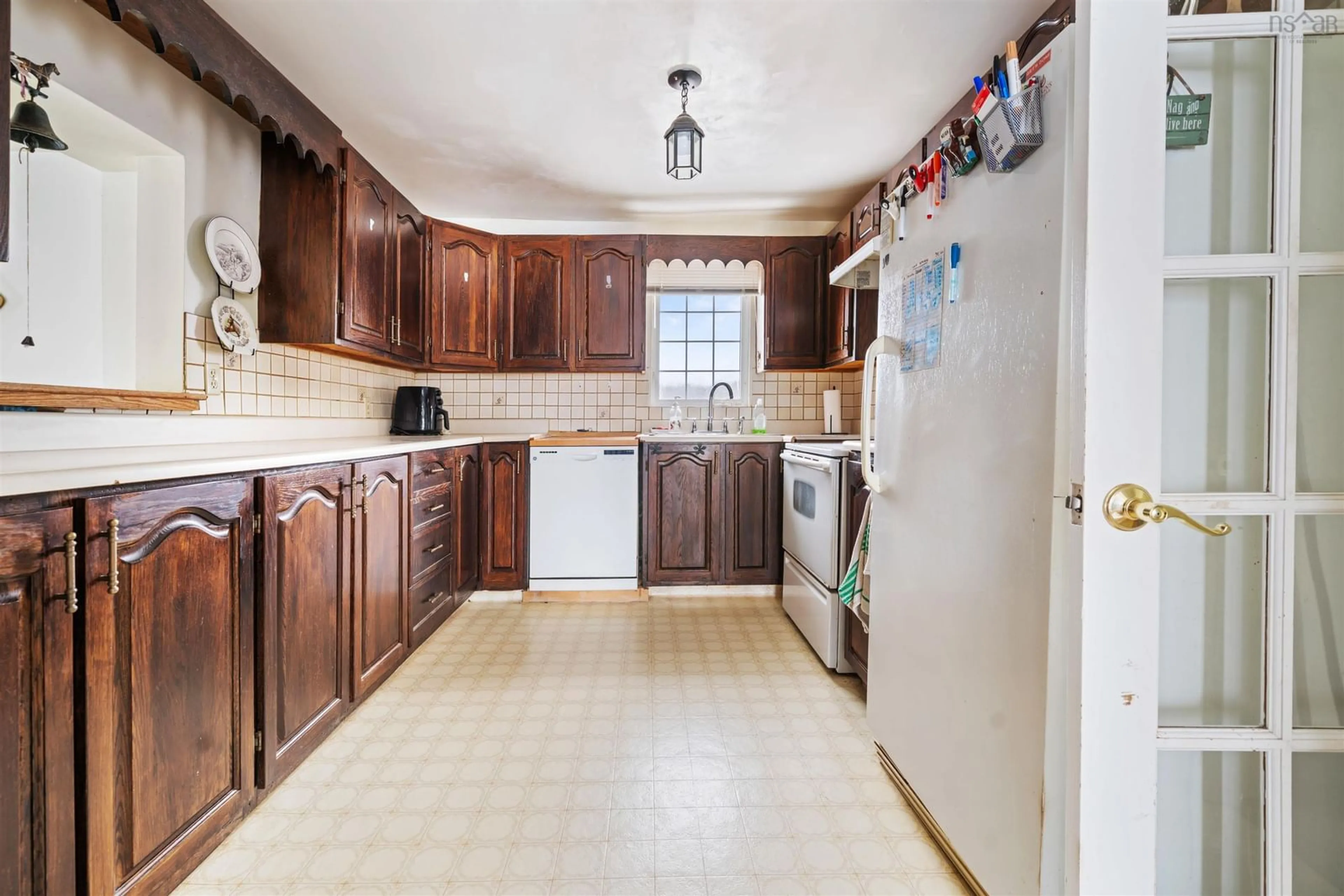 Standard kitchen, ceramic/tile floor for 5124 Highway 14 Hwy, Upper Nine Mile River Nova Scotia B2S 3A5