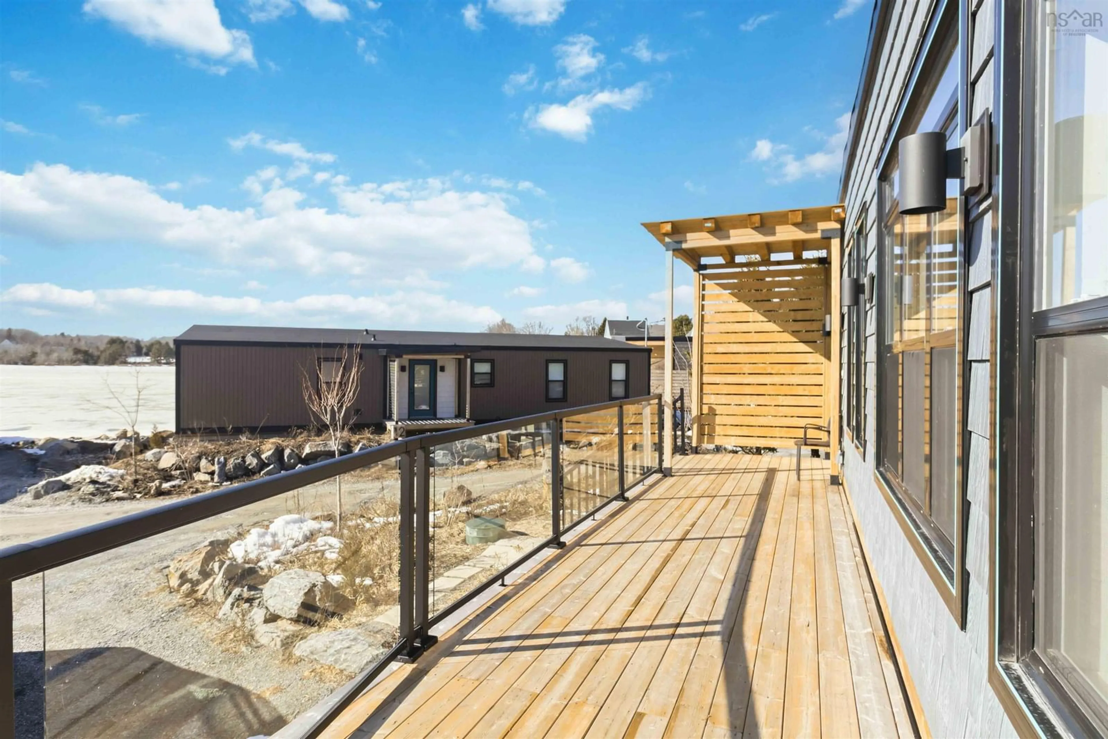 Patio, mountain view for 693 Masons Beach Rd #11, First South Nova Scotia B0J 2C0