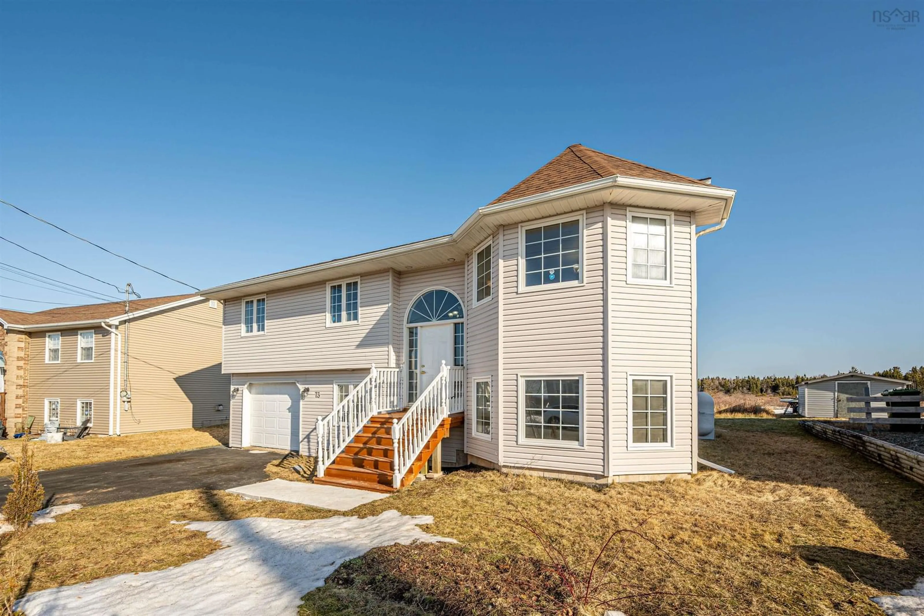 Home with vinyl exterior material, unknown for 73 Sea Spray Dr, Eastern Passage Nova Scotia B3G 1S5