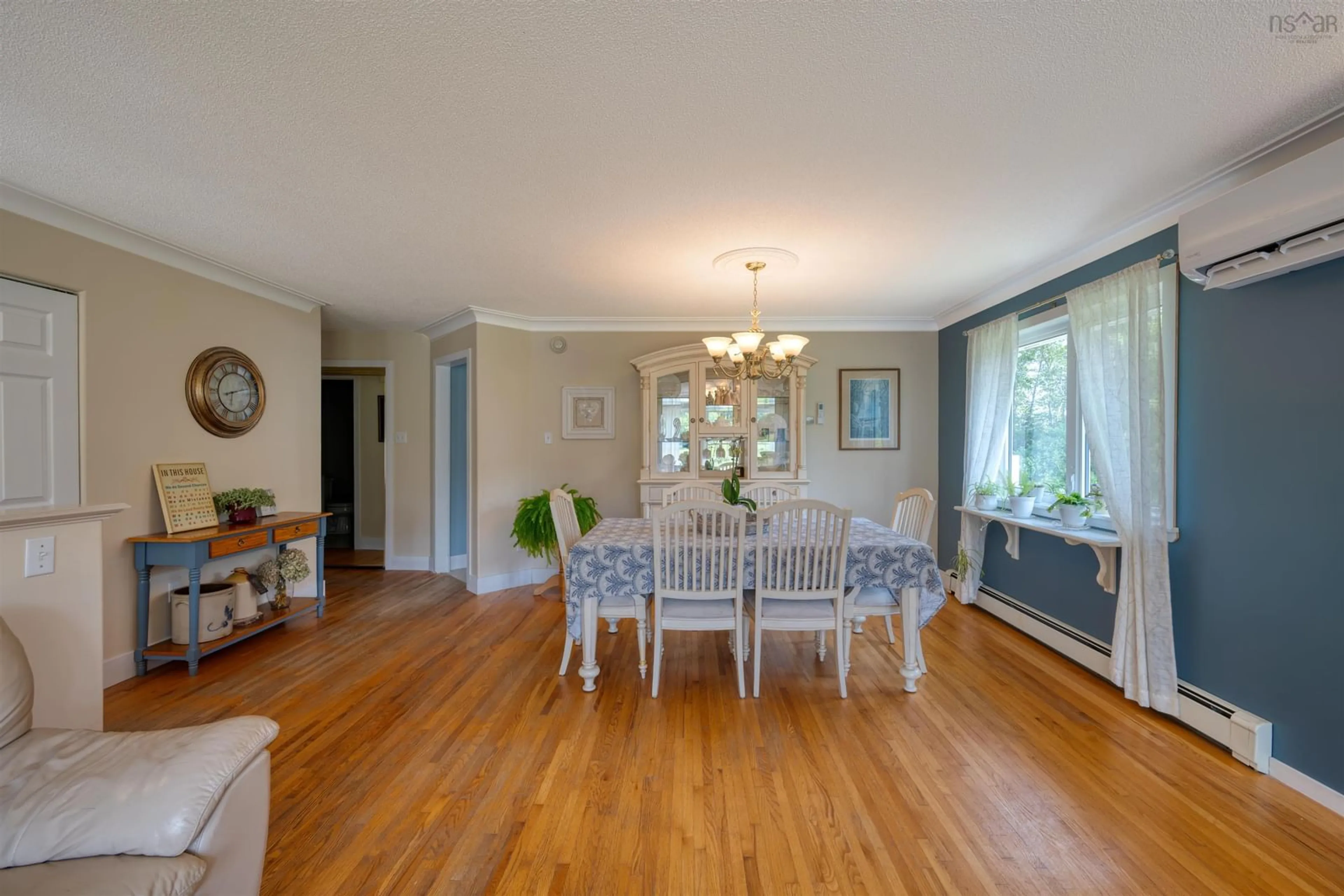 Dining room, wood/laminate floor for 22034 Highway 7, Sheet Harbour Nova Scotia B0J 3B0
