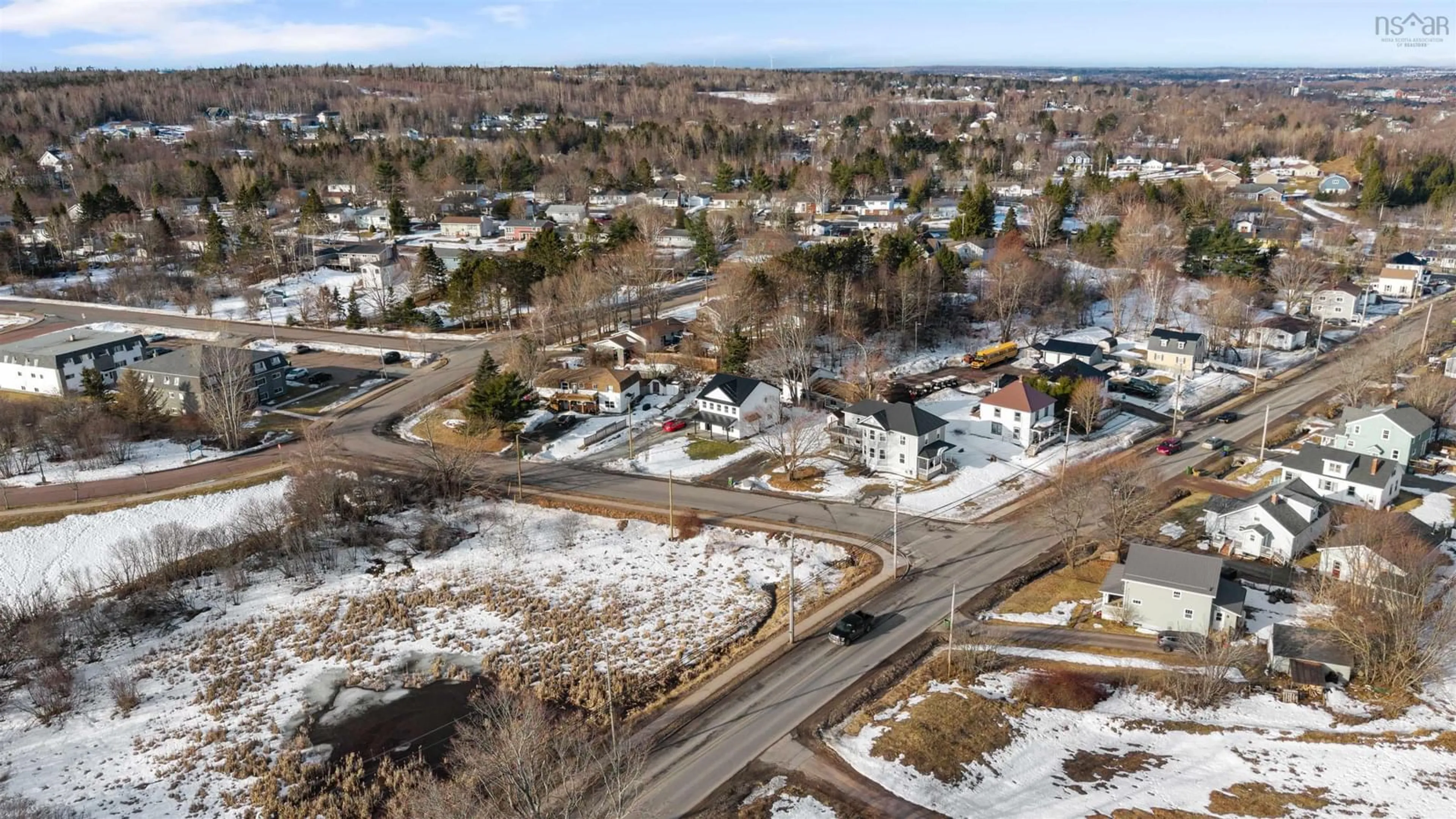 A pic from outside/outdoor area/front of a property/back of a property/a pic from drone, street for 30 Cedar Dr, Salmon River Nova Scotia B2N 5W4