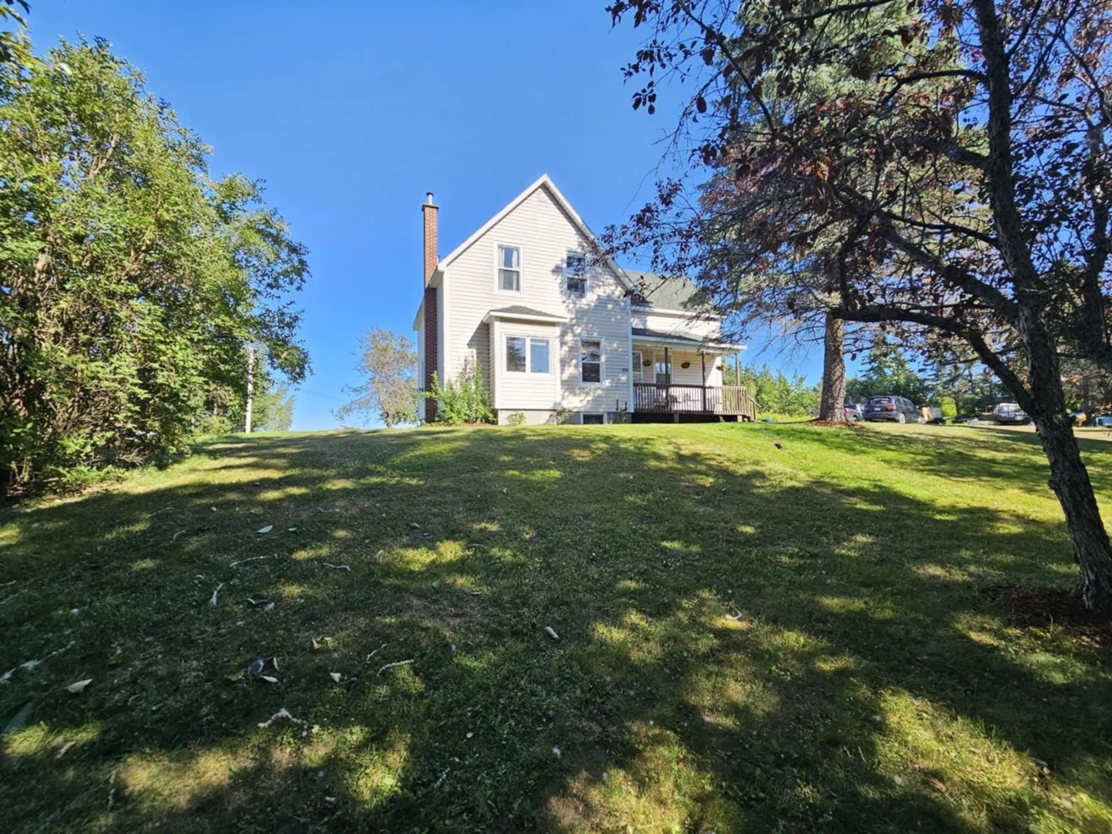 A pic from outside/outdoor area/front of a property/back of a property/a pic from drone, unknown for 2661 Foxbrook Rd, Westville Nova Scotia B0K 2A0