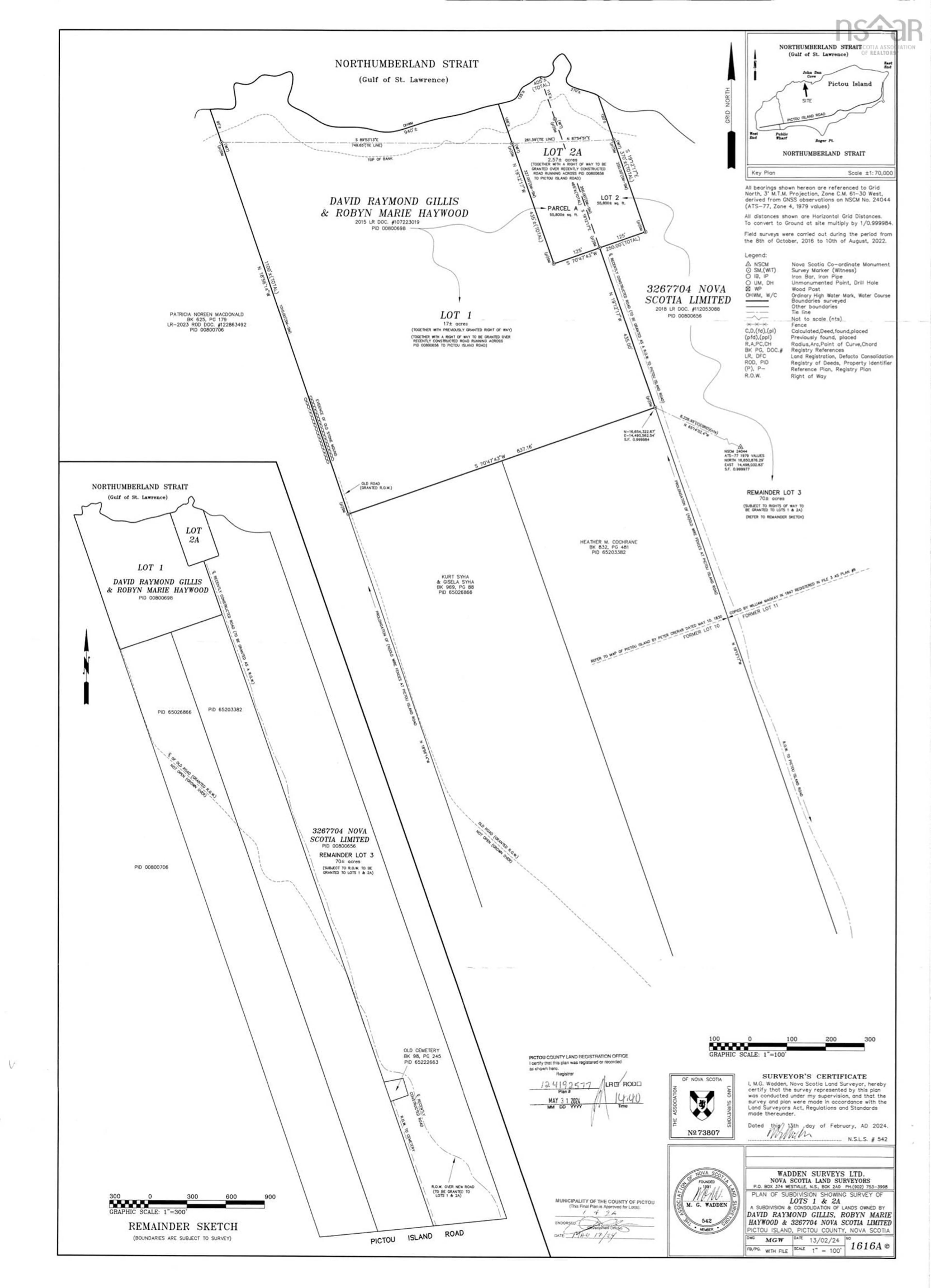 Floor plan for Lot 1 Pictou Island Rd, Pictou Island Nova Scotia B0K 1J0