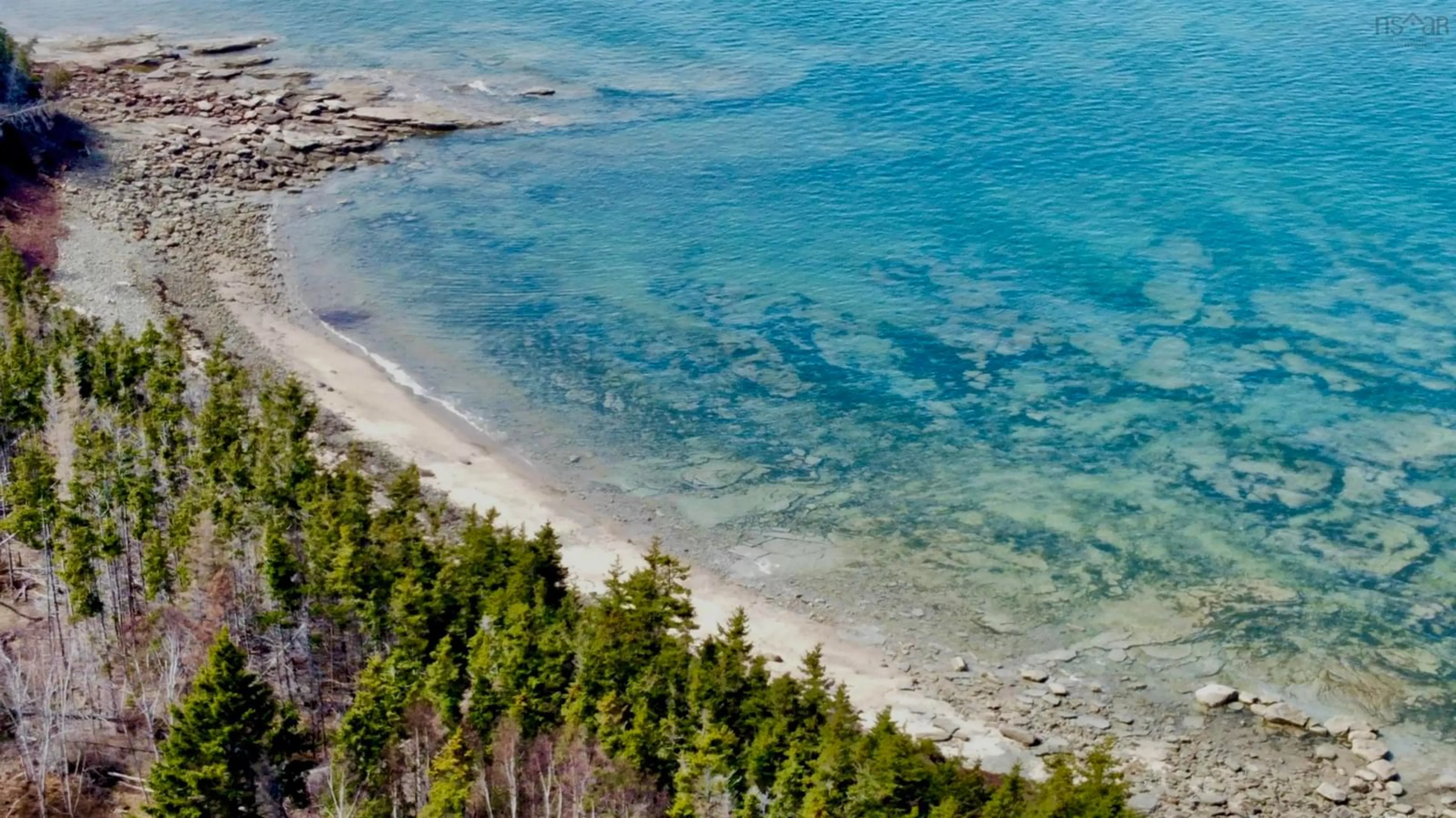 A pic from outside/outdoor area/front of a property/back of a property/a pic from drone, water/lake/river/ocean view for Lot 1 Pictou Island Rd, Pictou Island Nova Scotia B0K 1J0