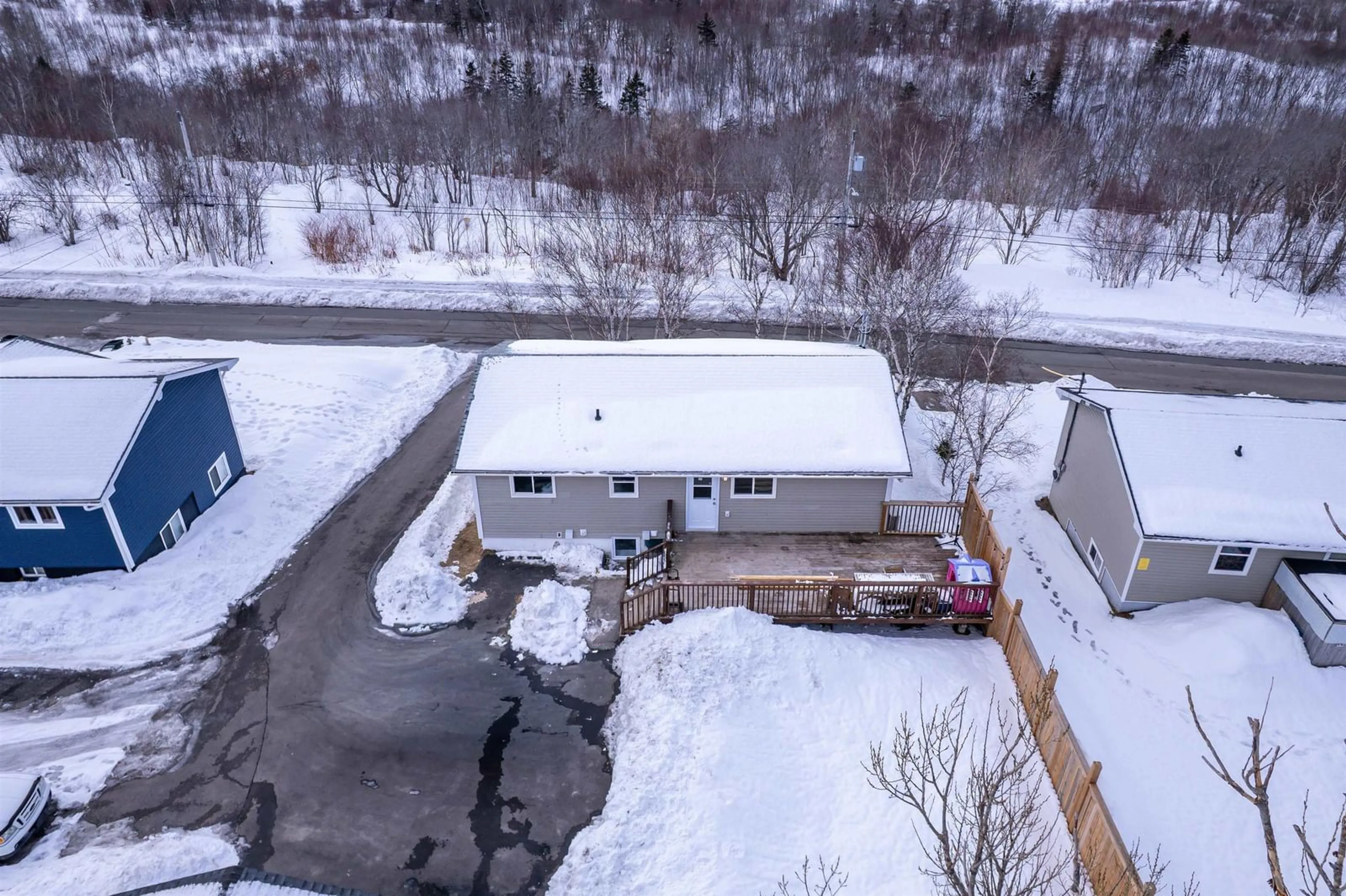A pic from outside/outdoor area/front of a property/back of a property/a pic from drone, unknown for 201 Rotary Dr, Cape Breton Nova Scotia B1P 6L4