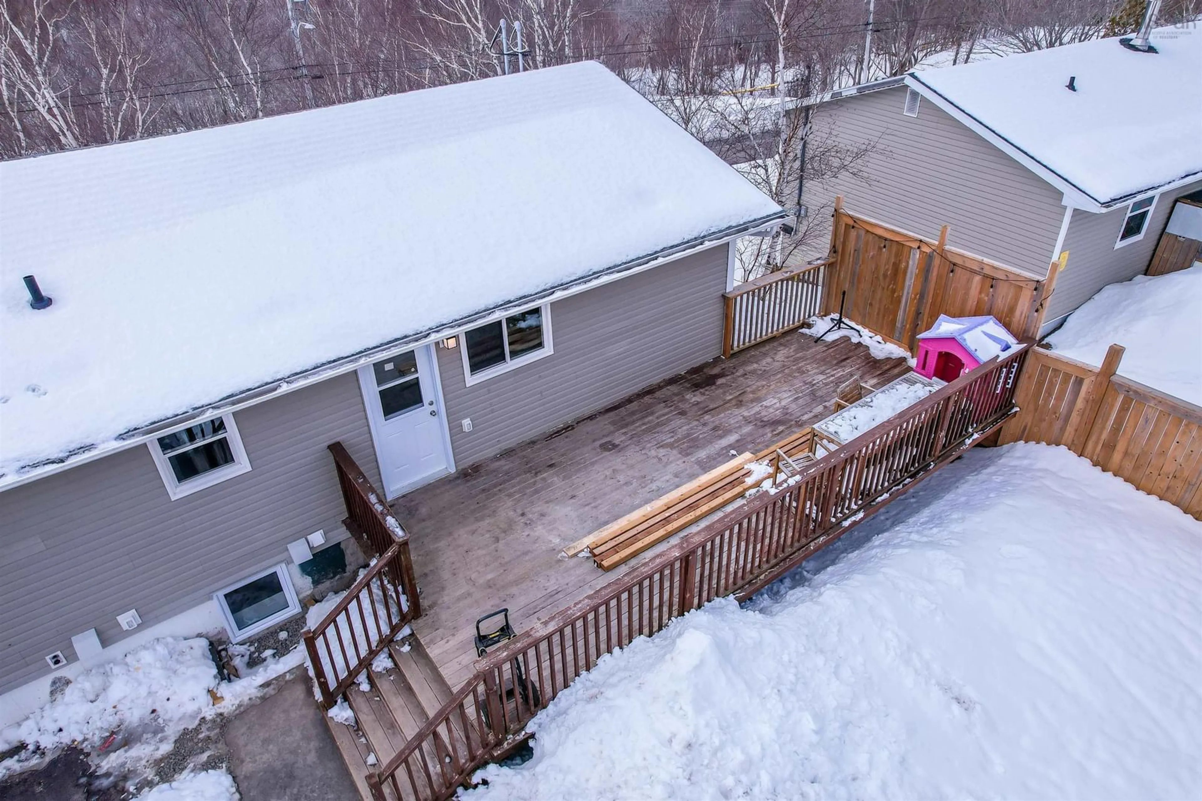 A pic from outside/outdoor area/front of a property/back of a property/a pic from drone, street for 201 Rotary Dr, Cape Breton Nova Scotia B1P 6L4