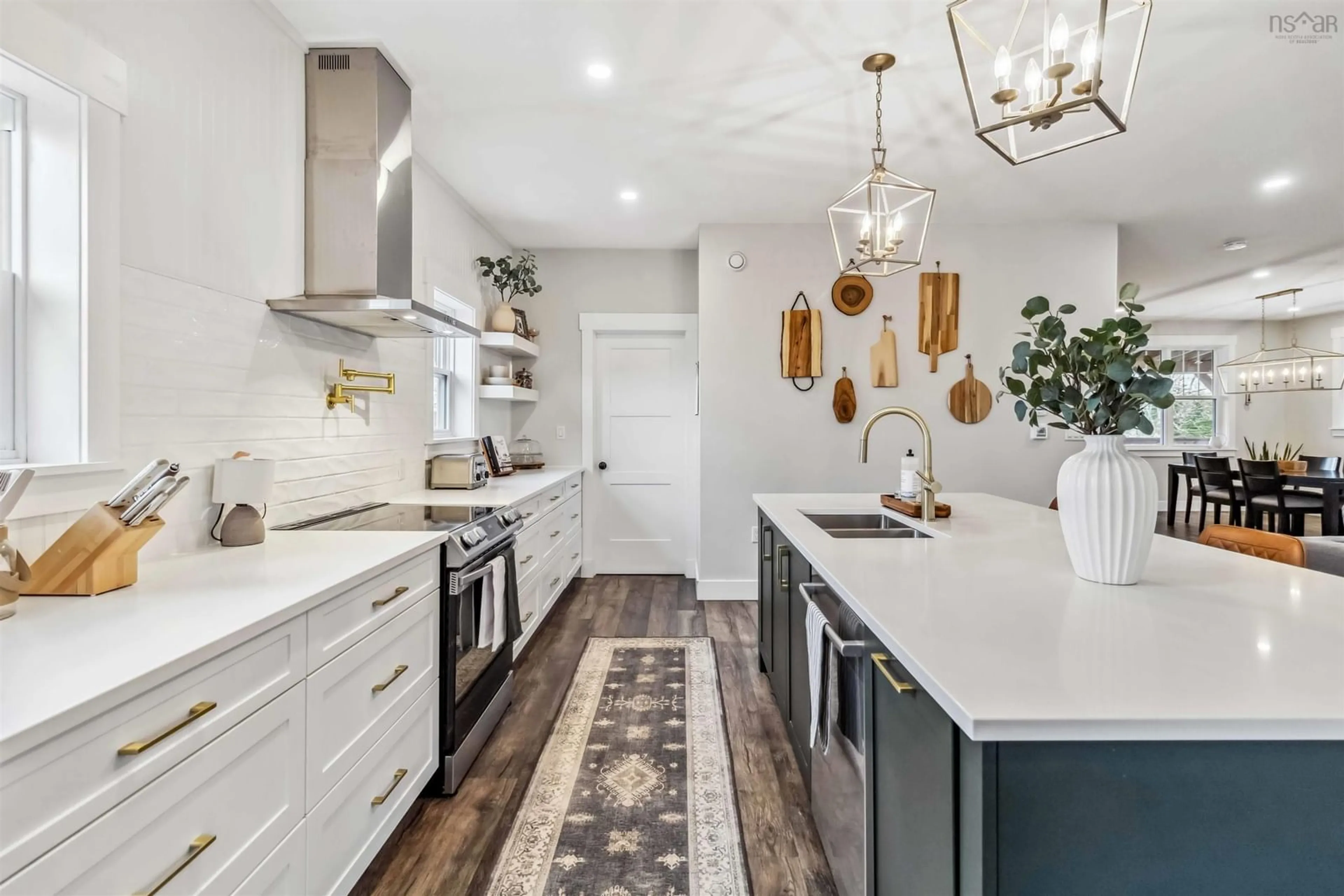 Open concept kitchen, ceramic/tile floor for 43 Alderberry Lane, Upper Tantallon Nova Scotia B3Z 4P9