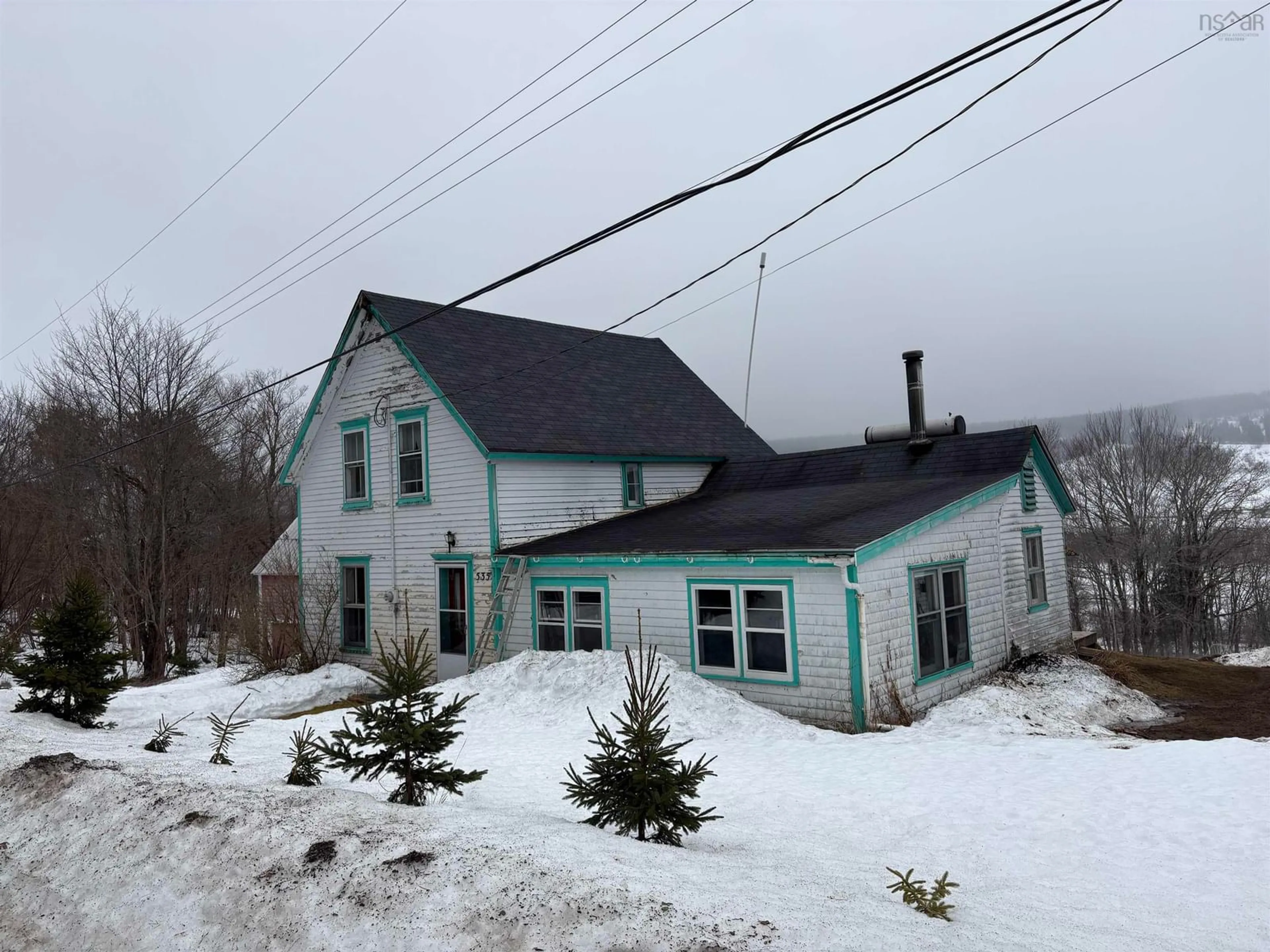 A pic from outside/outdoor area/front of a property/back of a property/a pic from drone, building for 535 East River East Side Rd, Glencoe Nova Scotia B0K 1B0