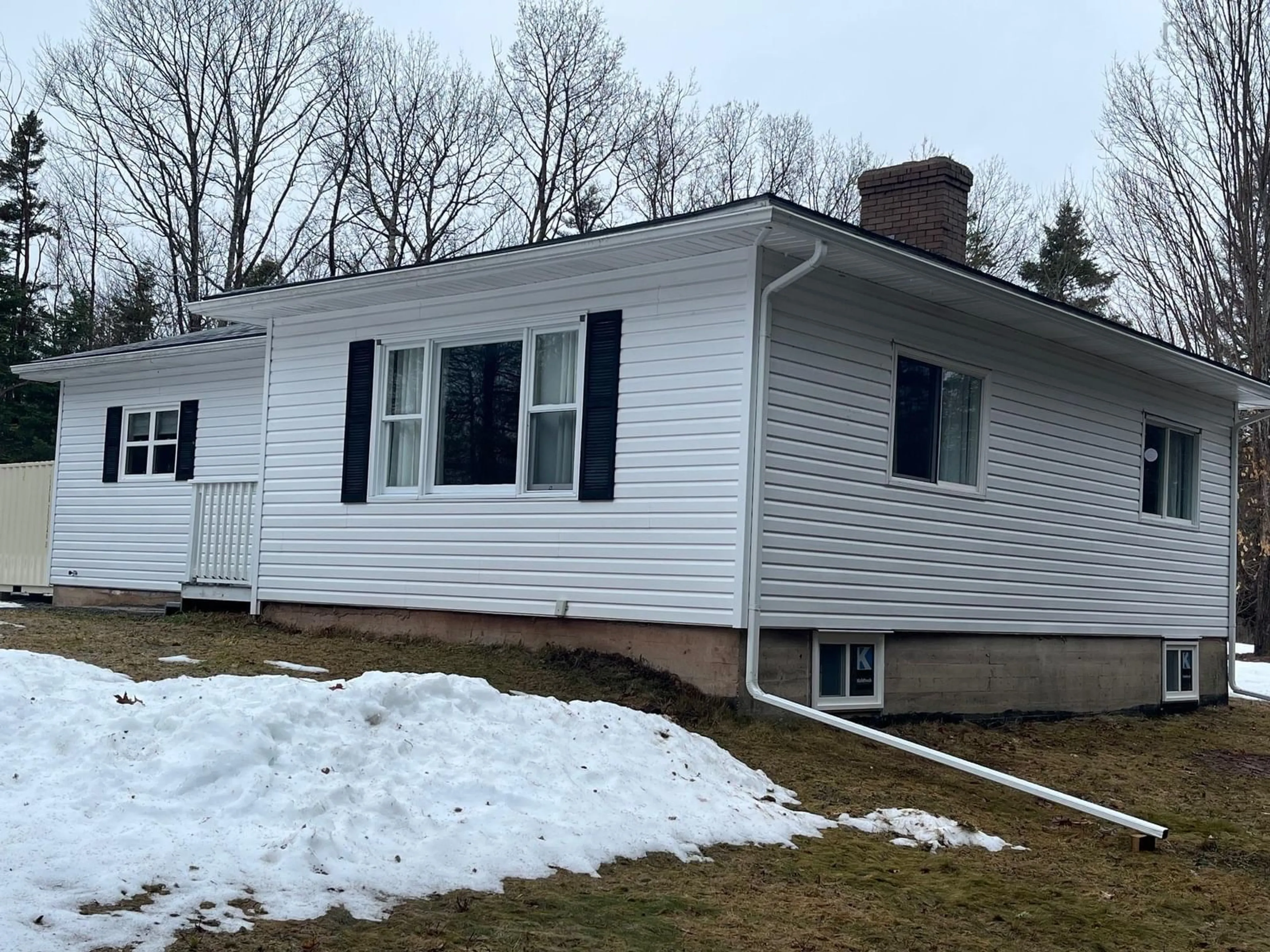 Home with vinyl exterior material, street for 3615-3621 Gairloch Road Union Centre Ns Rd, Union Centre Nova Scotia B0K 2A0