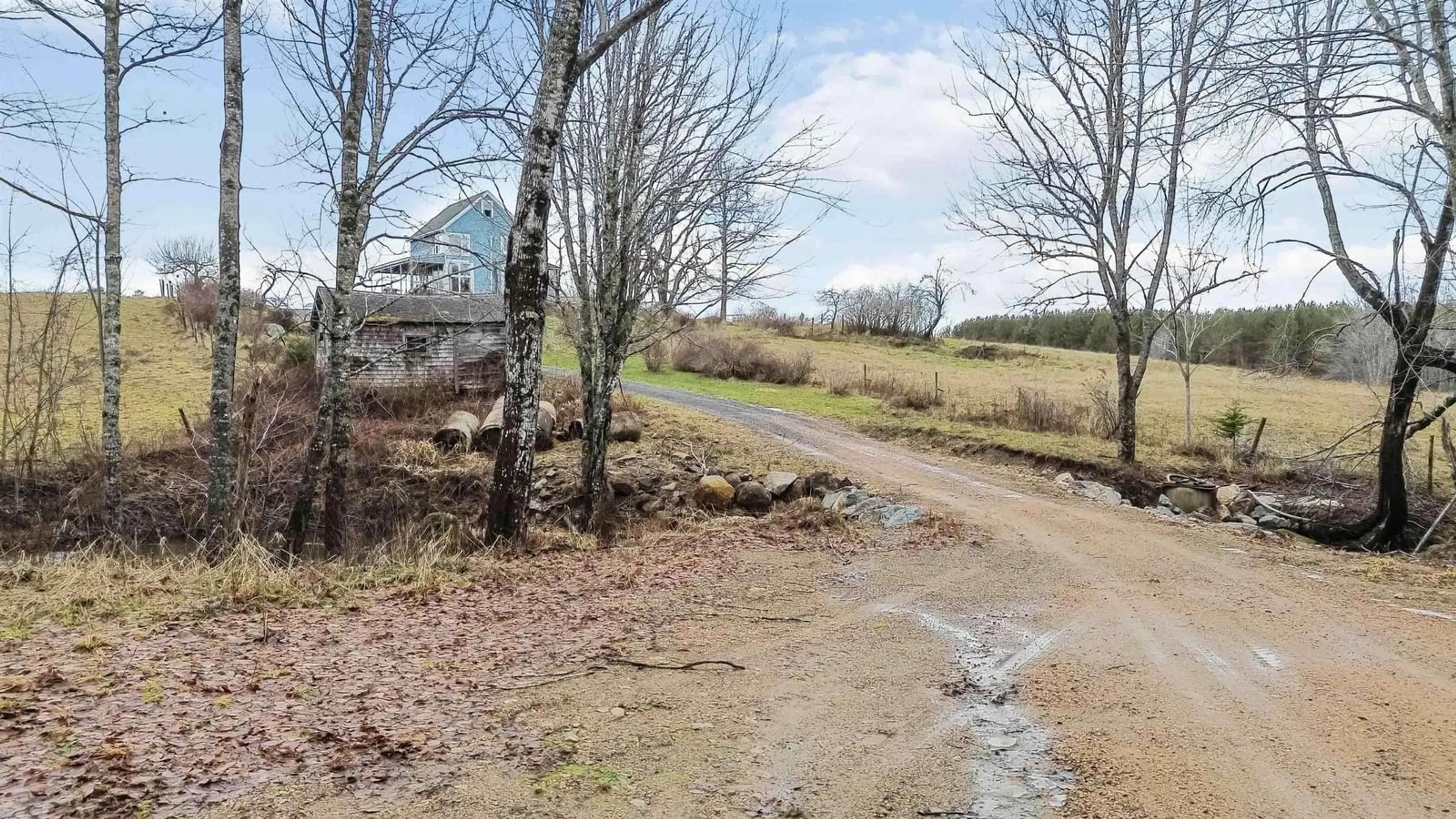 A pic from outside/outdoor area/front of a property/back of a property/a pic from drone, unknown for 227 Landry Lane, Upper Falmouth Nova Scotia B0P 1P0