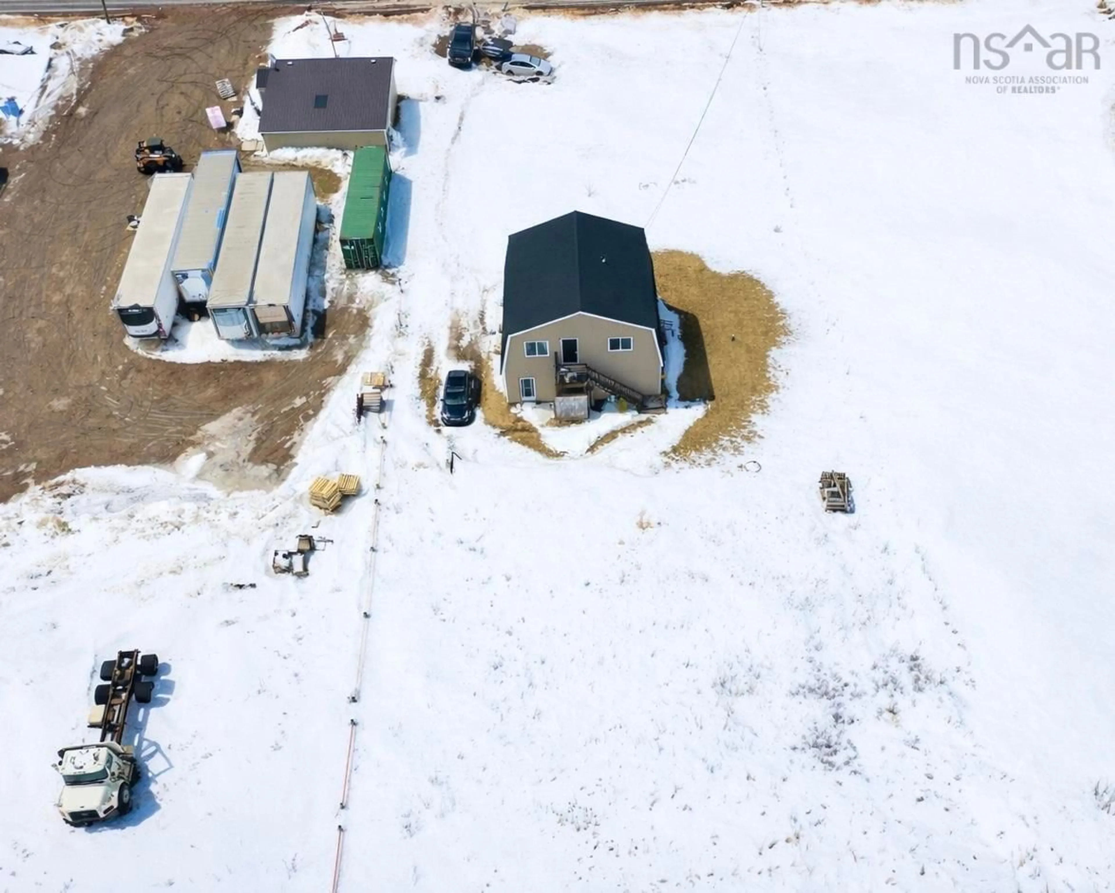 A pic from outside/outdoor area/front of a property/back of a property/a pic from drone, building for 21453 2 Hwy, Fort Lawrence Nova Scotia B4H 3Y5