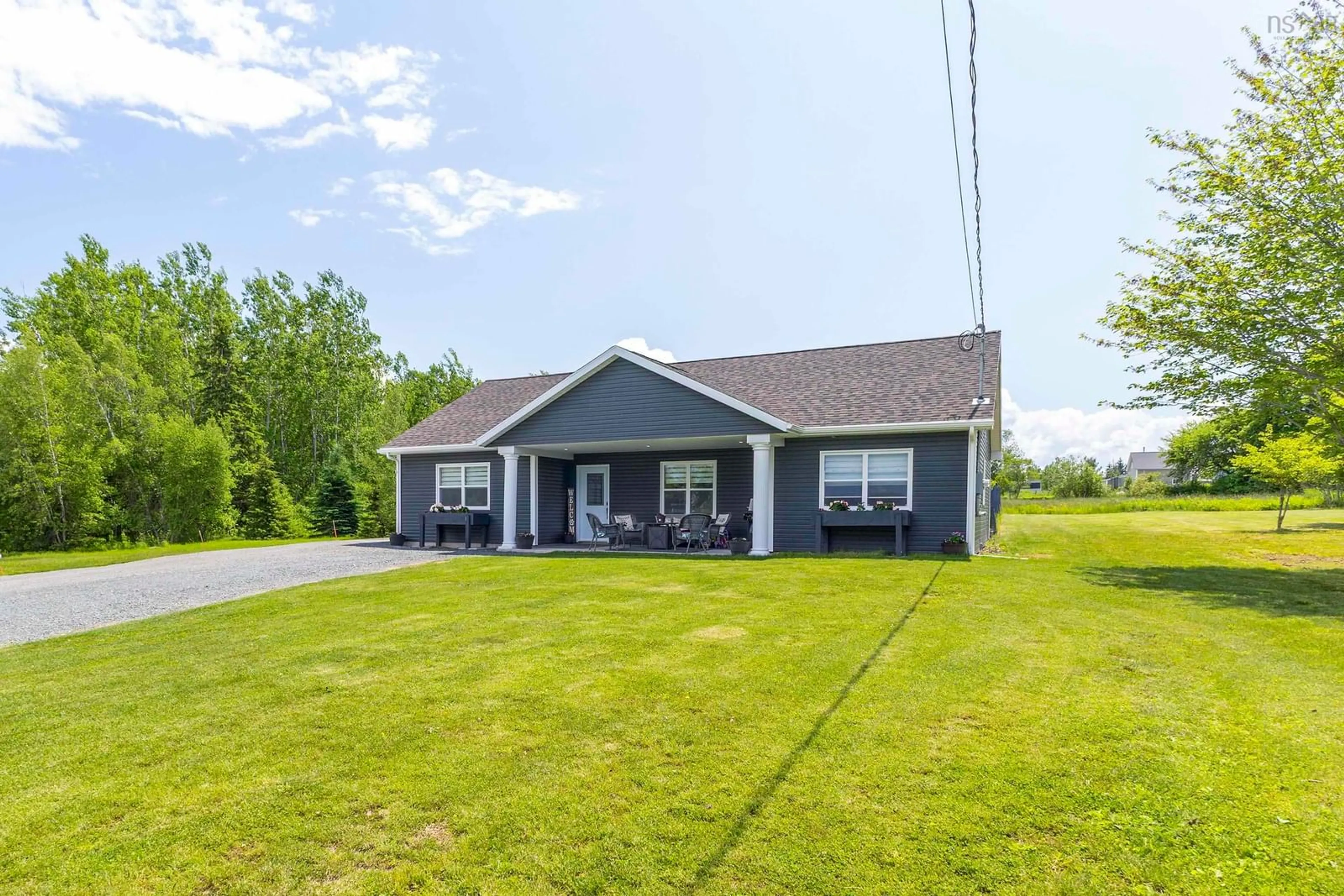 A pic from outside/outdoor area/front of a property/back of a property/a pic from drone, unknown for 2161 Spring Garden Rd, Westville Nova Scotia B0K 2A0