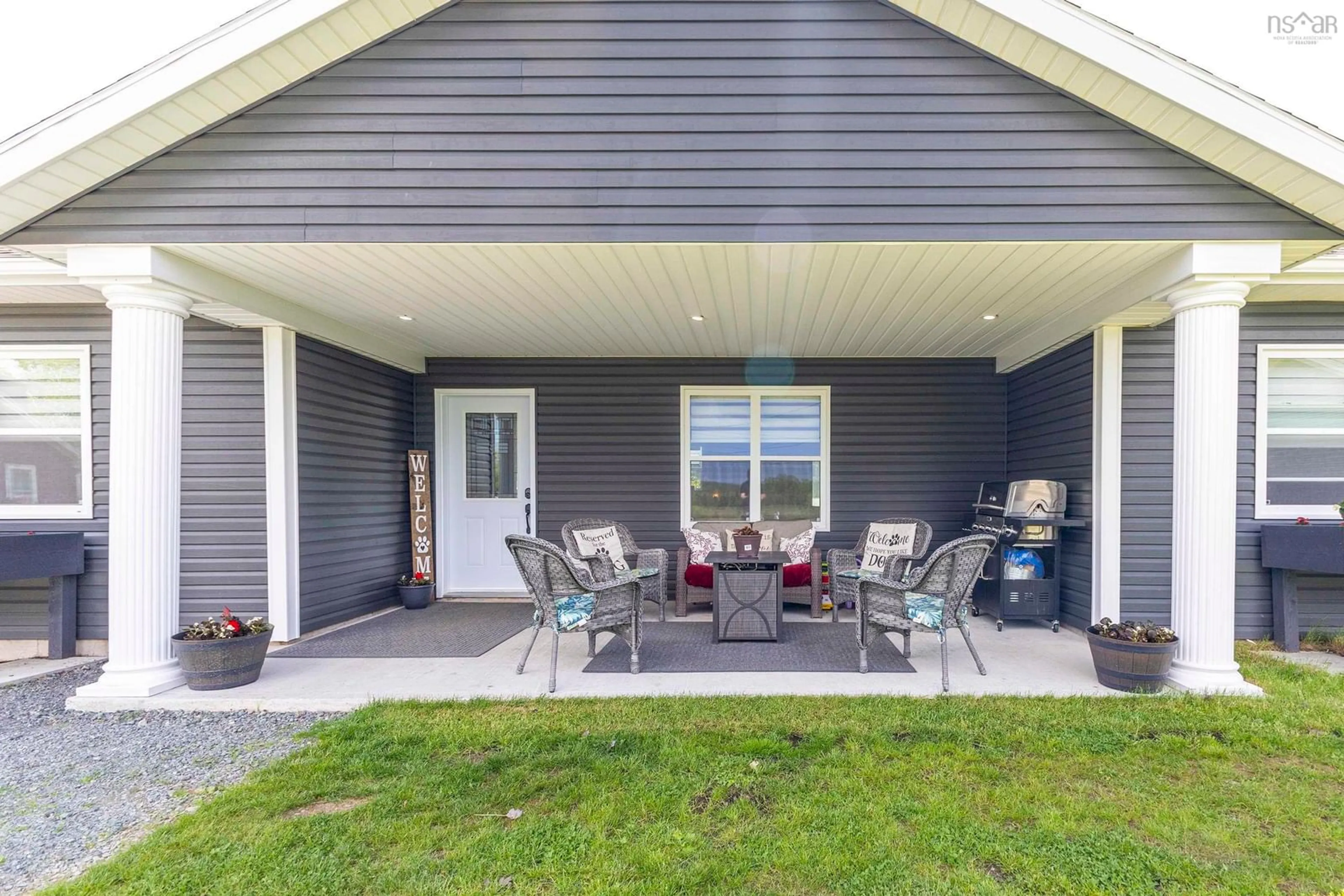 Patio, water/lake/river/ocean view for 2161 Spring Garden Rd, Westville Nova Scotia B0K 2A0