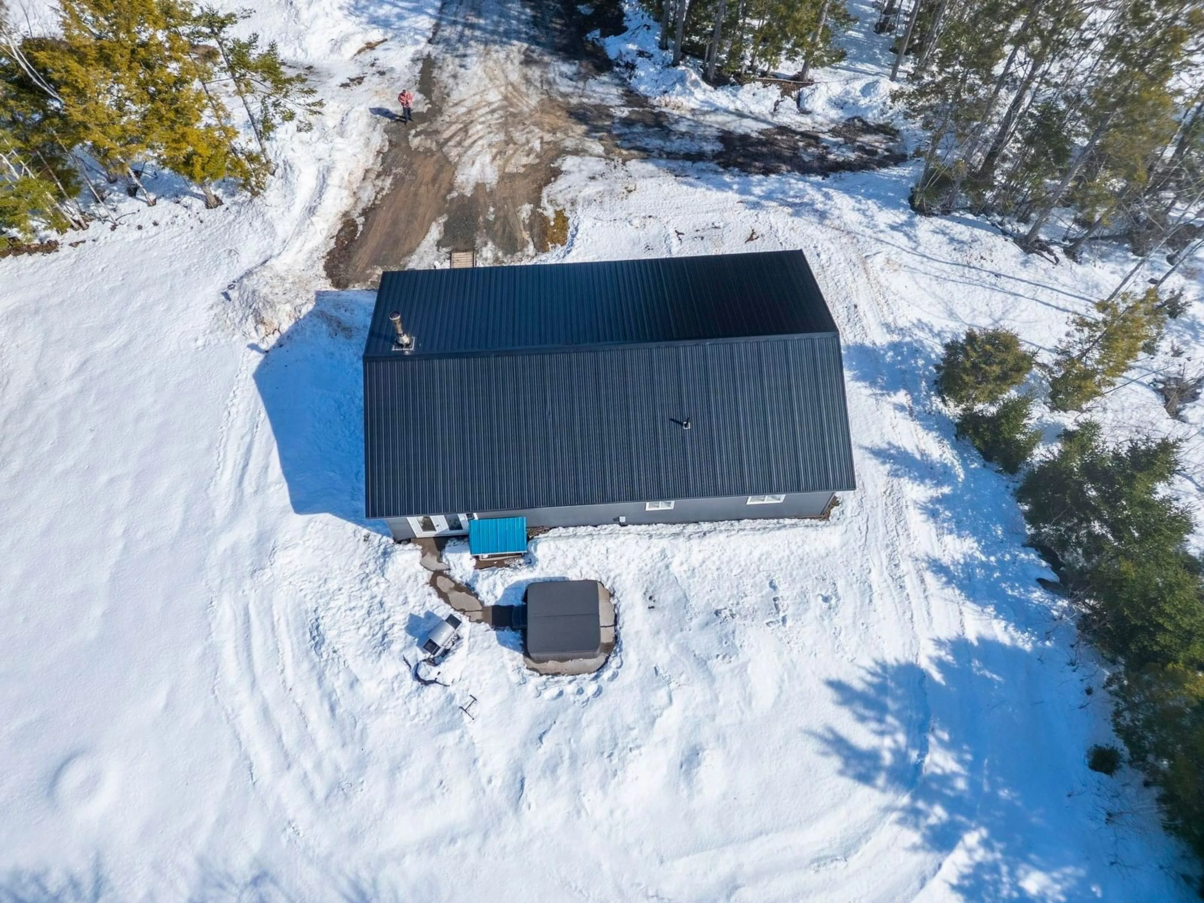 A pic from outside/outdoor area/front of a property/back of a property/a pic from drone, building for 649 Heron Road, Four Mile Brook Lot 2, Four Mile Brook Nova Scotia B0K 2A0