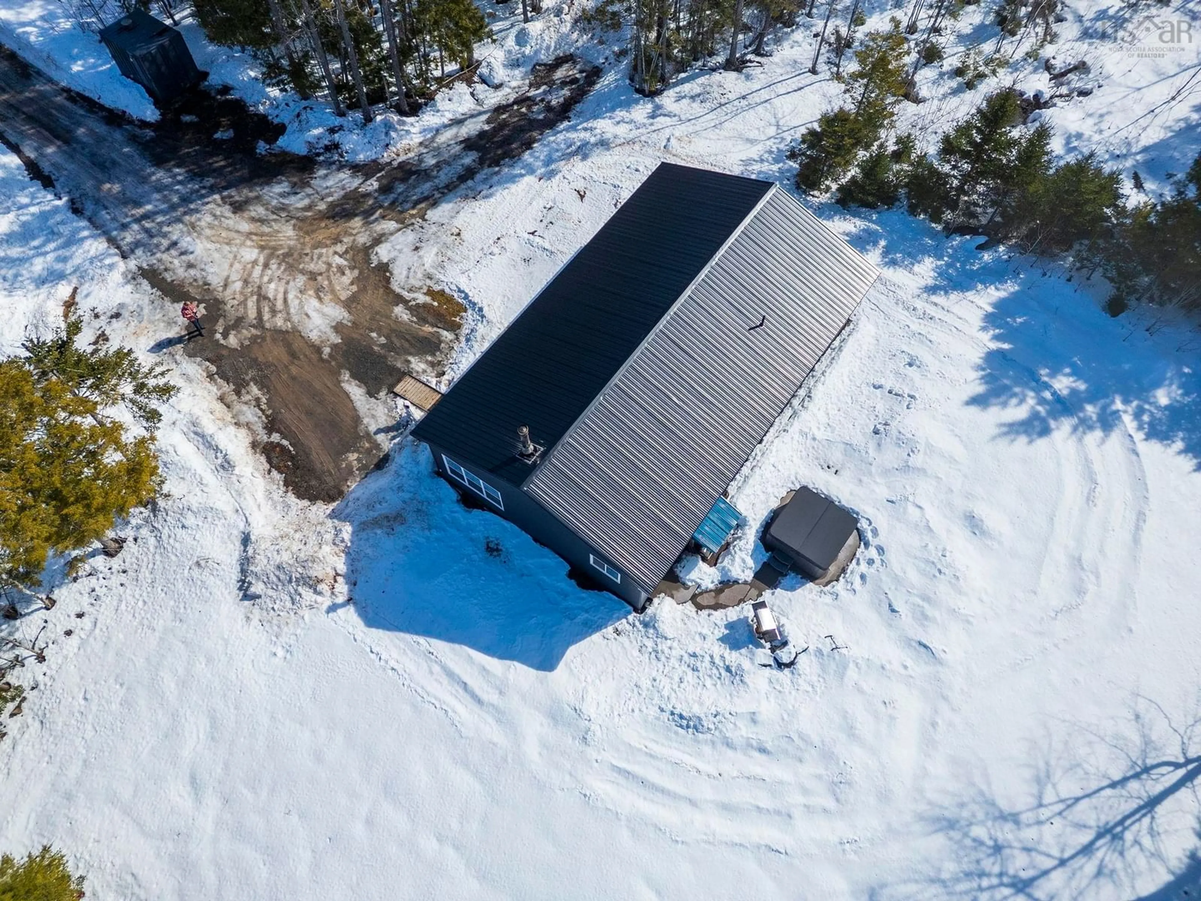A pic from outside/outdoor area/front of a property/back of a property/a pic from drone, building for 649 Heron Road, Four Mile Brook Lot 2, Four Mile Brook Nova Scotia B0K 2A0