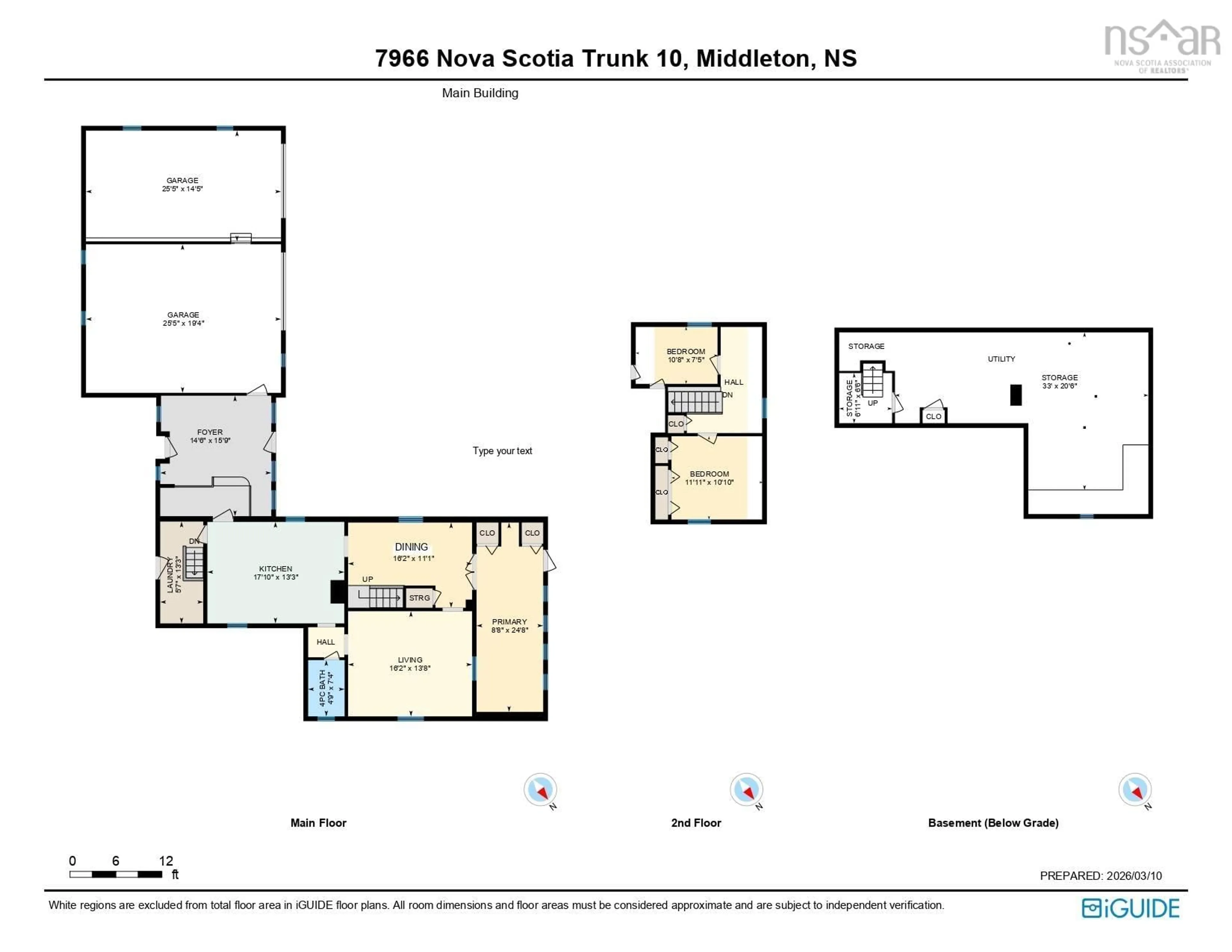 Floor plan for 7966 Highway 10, Nictaux South Nova Scotia B0S 1P0