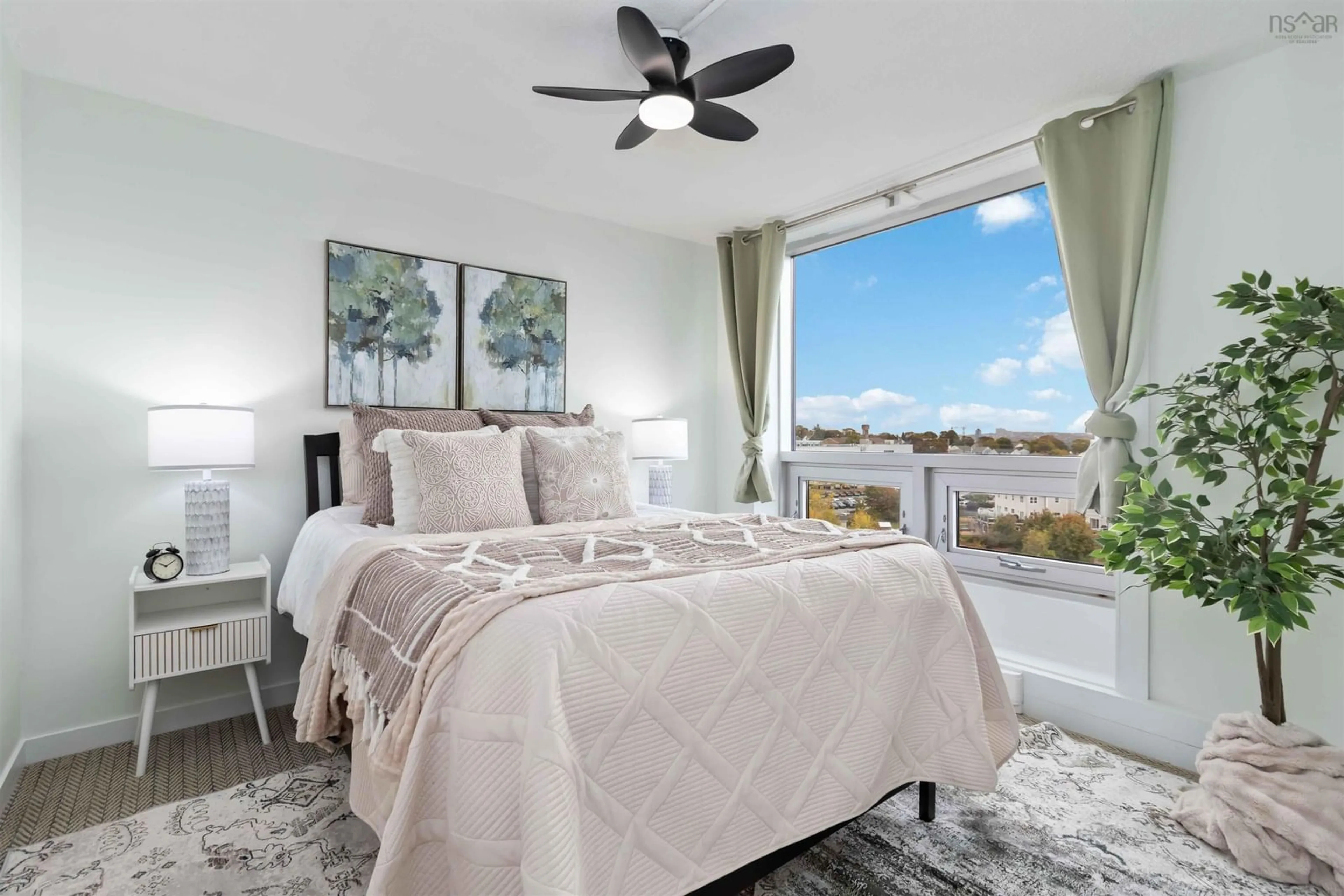 Bedroom with bed, unknown for 5572 North Ridge Rd #1105, Halifax Nova Scotia B3K 5K2