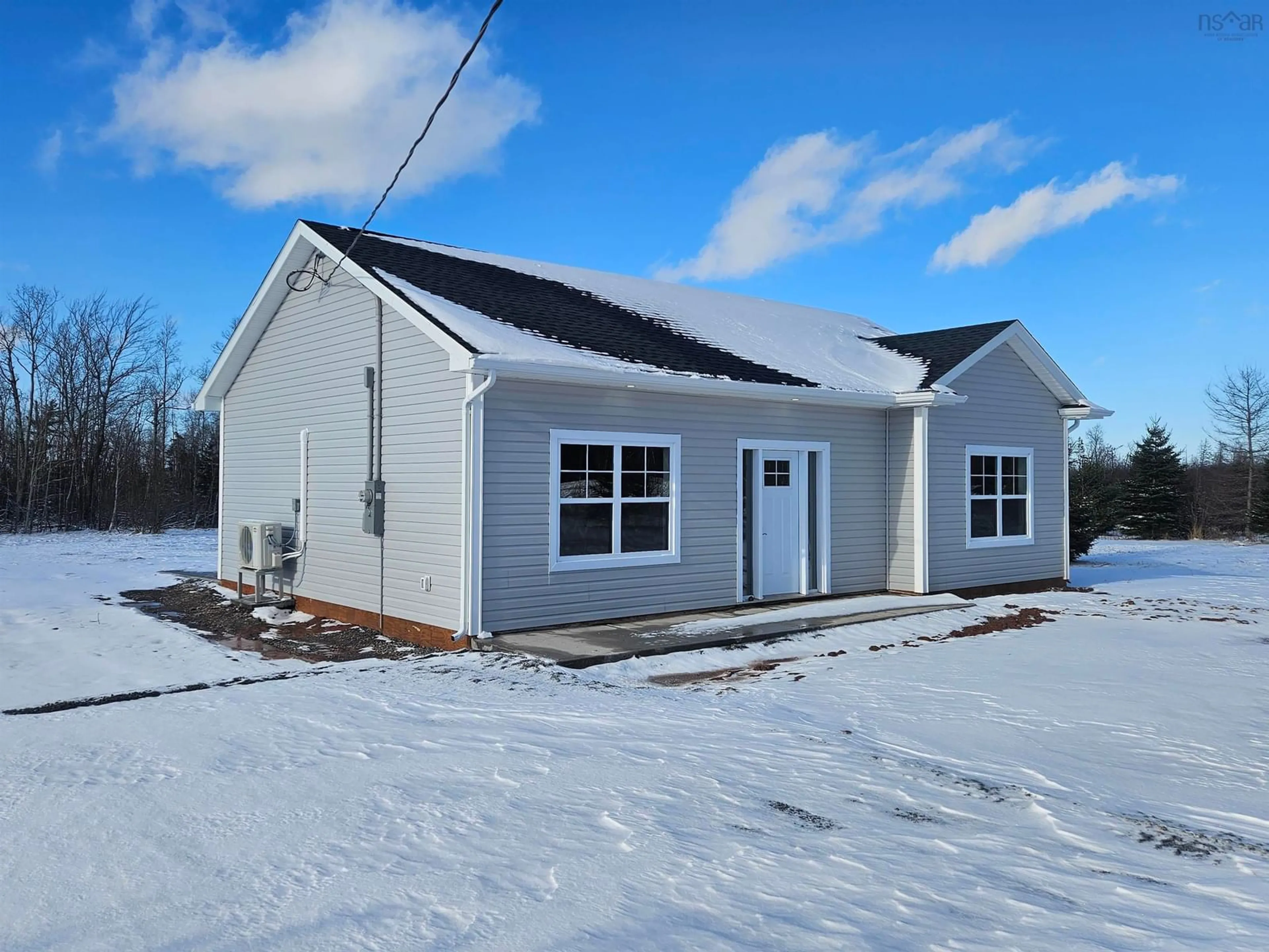 Home with vinyl exterior material, building for 55 Brule Shore Rd, Barrachois Nova Scotia B0K 1V0