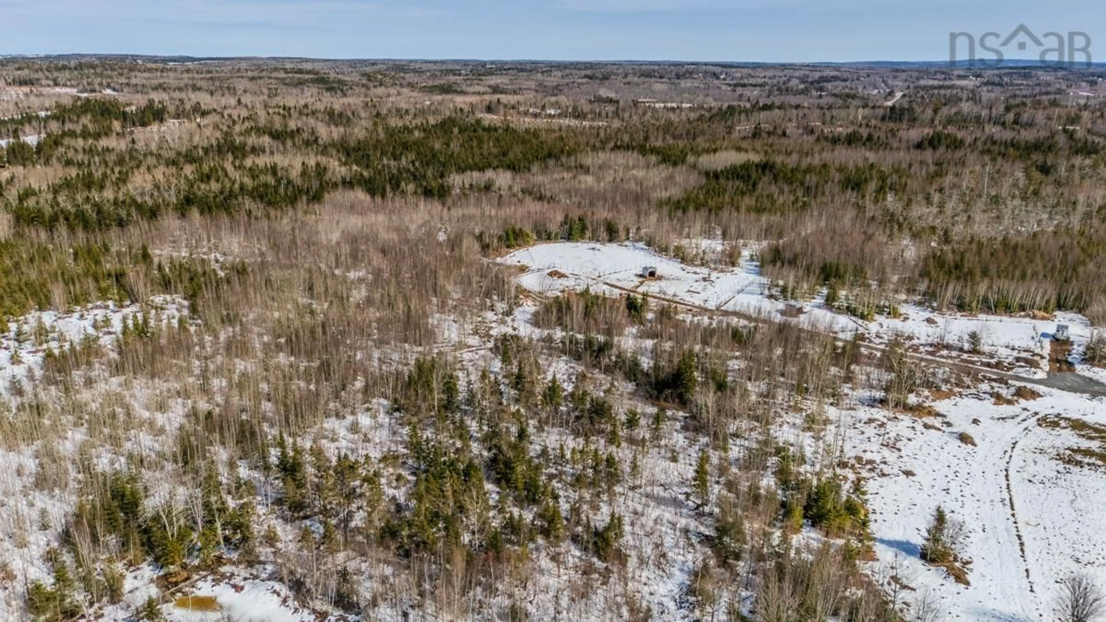 A pic from outside/outdoor area/front of a property/back of a property/a pic from drone, forest/trees view for 1554 Pleasant Valley Rd, Pleasant Valley Nova Scotia B0N 1C0