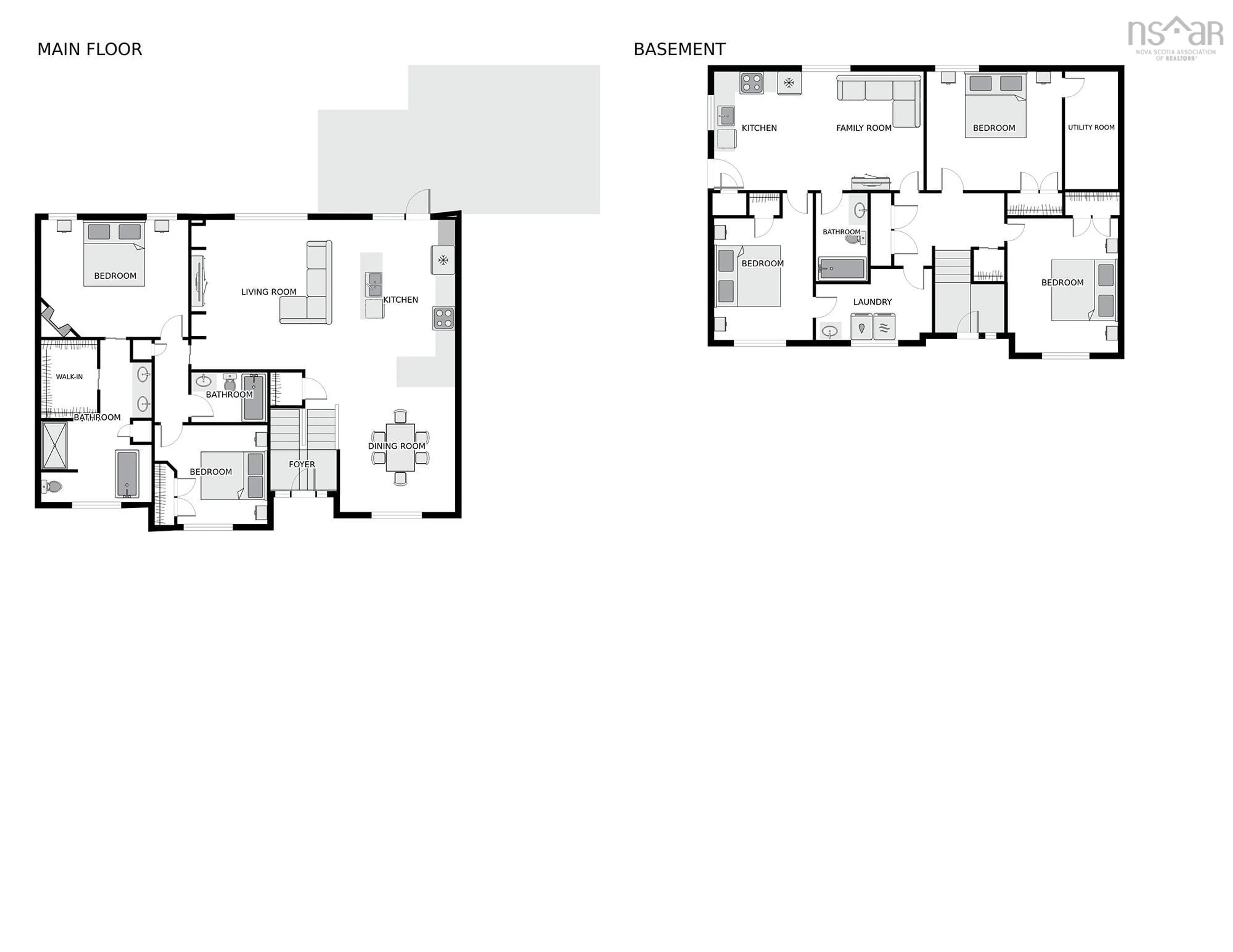 Floor plan for 266 Kernwood Dr, Middle Sackville Nova Scotia B4E 0G6