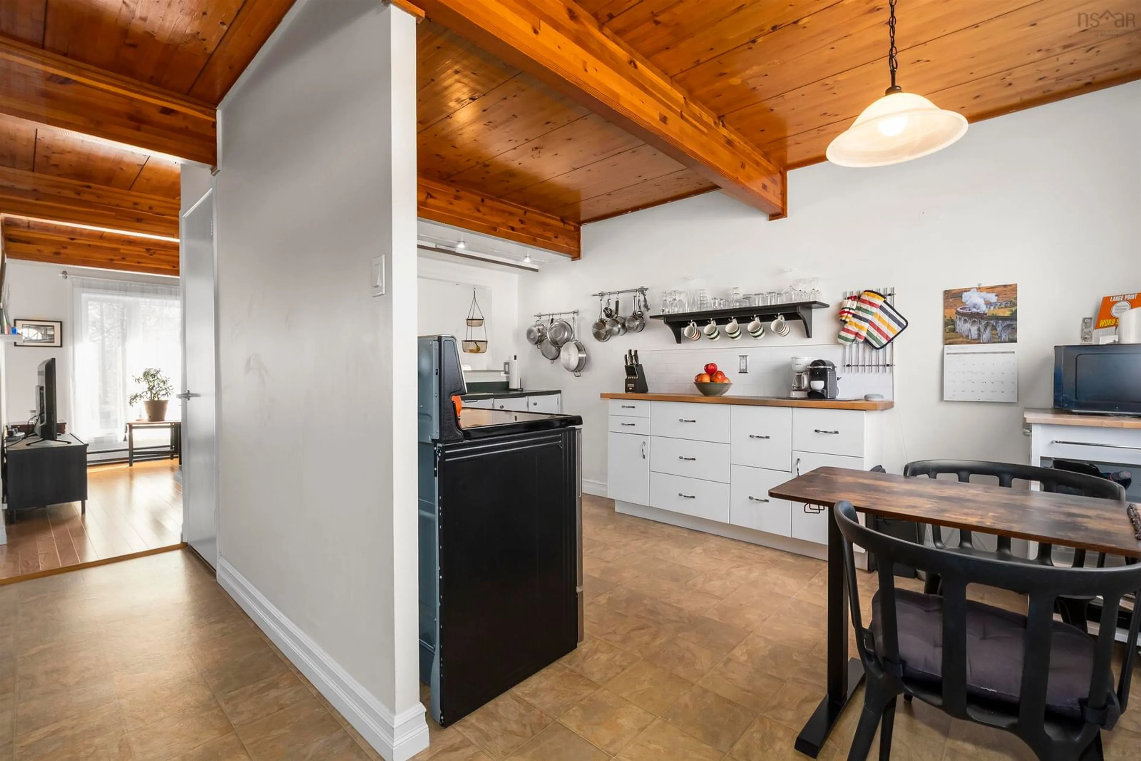 Open concept kitchen, ceramic/tile floor for 117 Cavendish Rd, Halifax Nova Scotia B3P 2J6