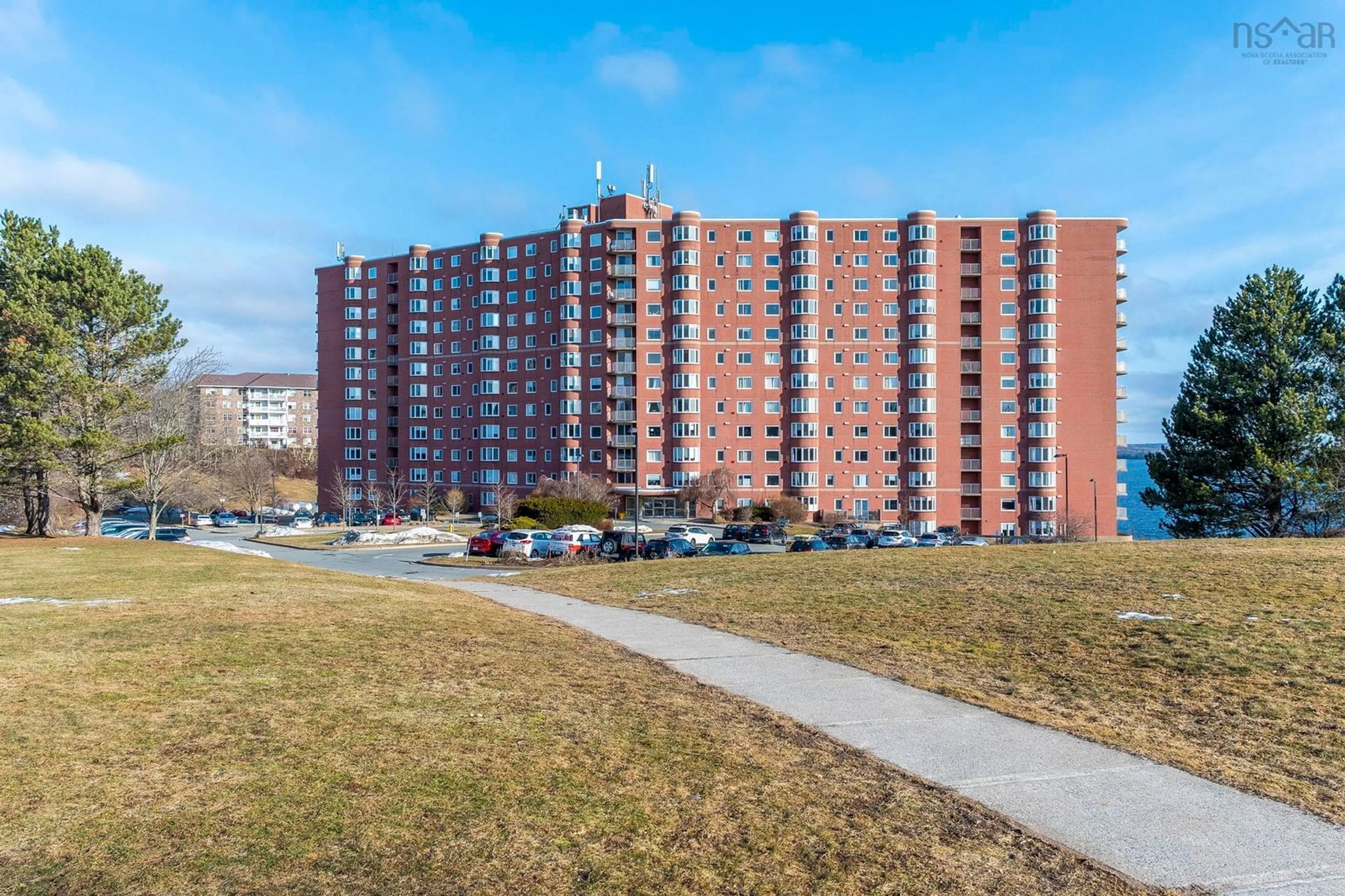 A pic from outside/outdoor area/front of a property/back of a property/a pic from drone, unknown for 45 Vimy Ave #1110, Clayton Park Nova Scotia B3M 4C5