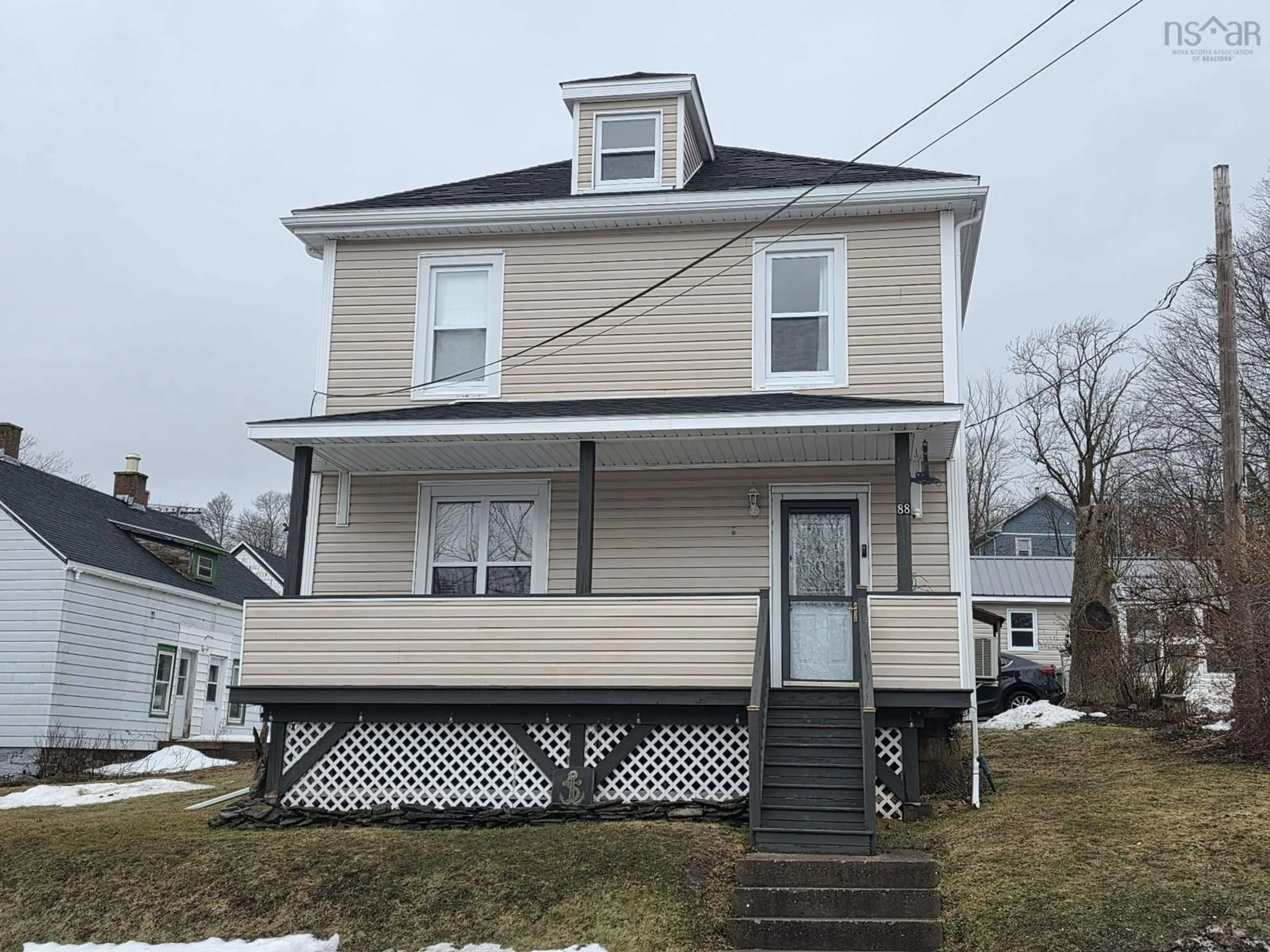 Home with vinyl exterior material, street for 88 St. Andrews St #Lot 10, Pictou Nova Scotia B0K 1H0