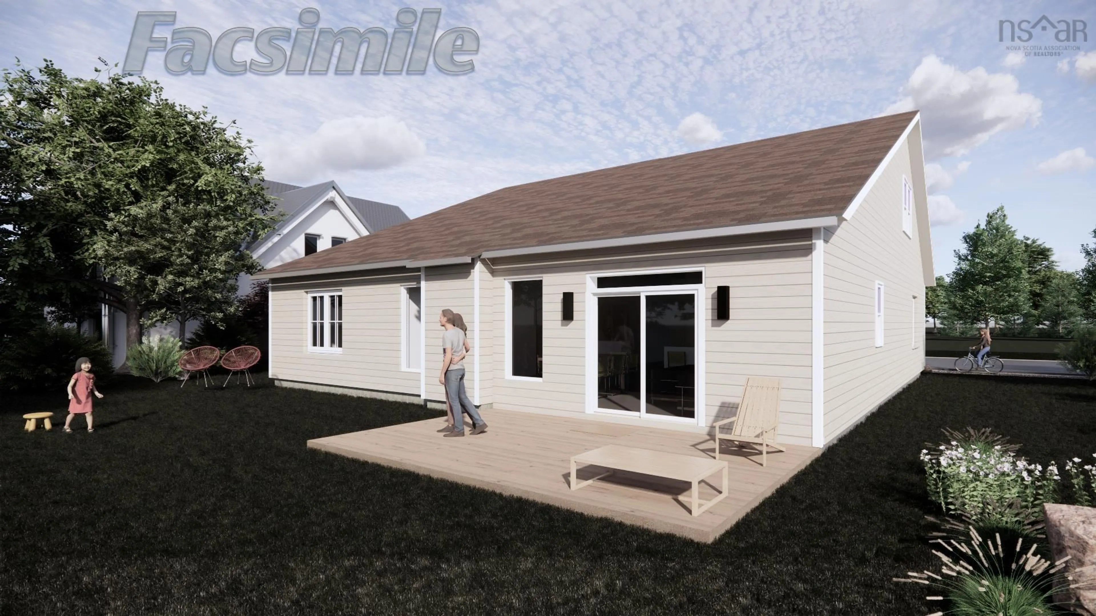 Home with vinyl exterior material, building for 131 Stirling Ave, Wolfville Nova Scotia B4P 2N3
