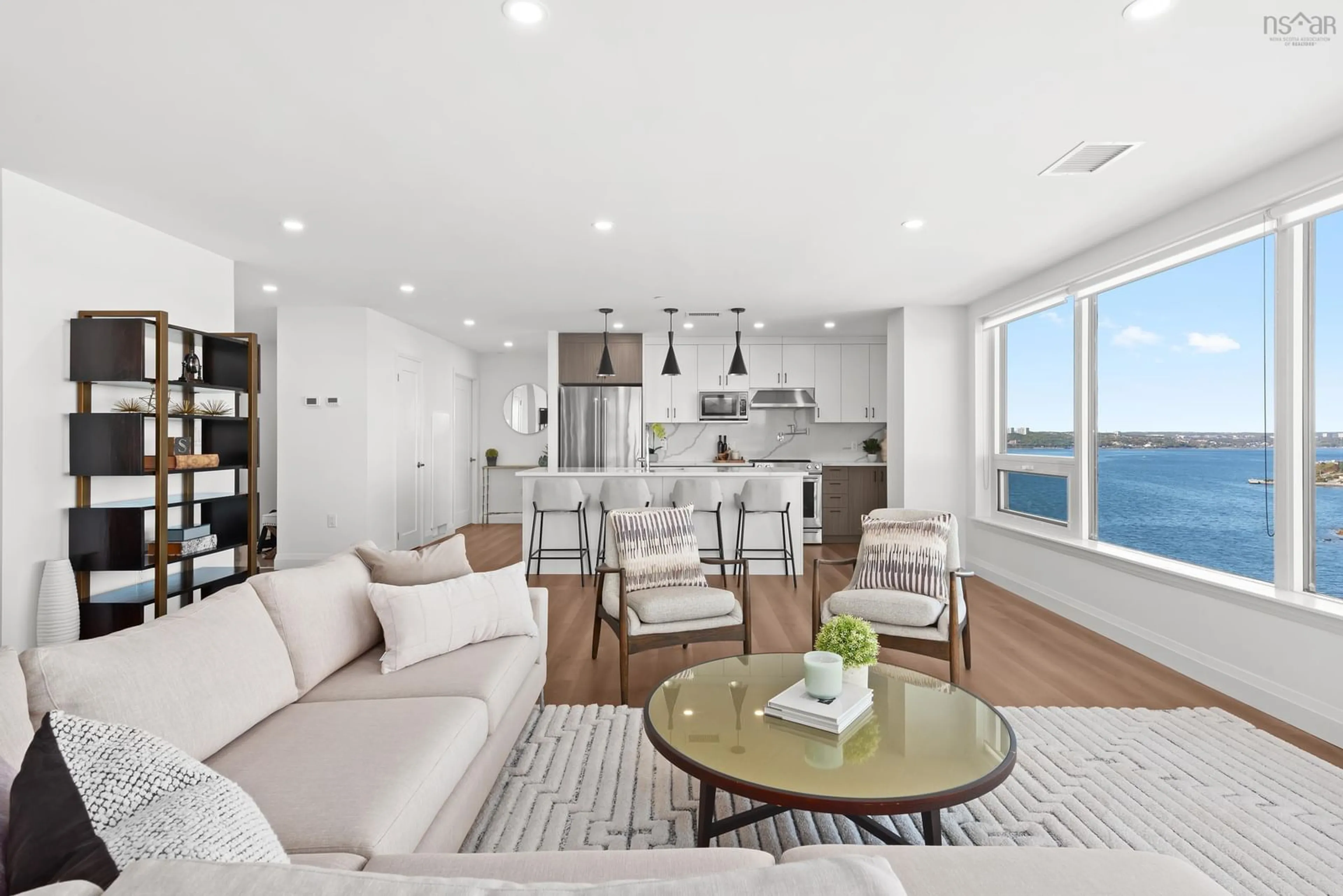 Living room with furniture, unknown for 72 Seapoint Rd #1703, Dartmouth Nova Scotia B3B 0R8