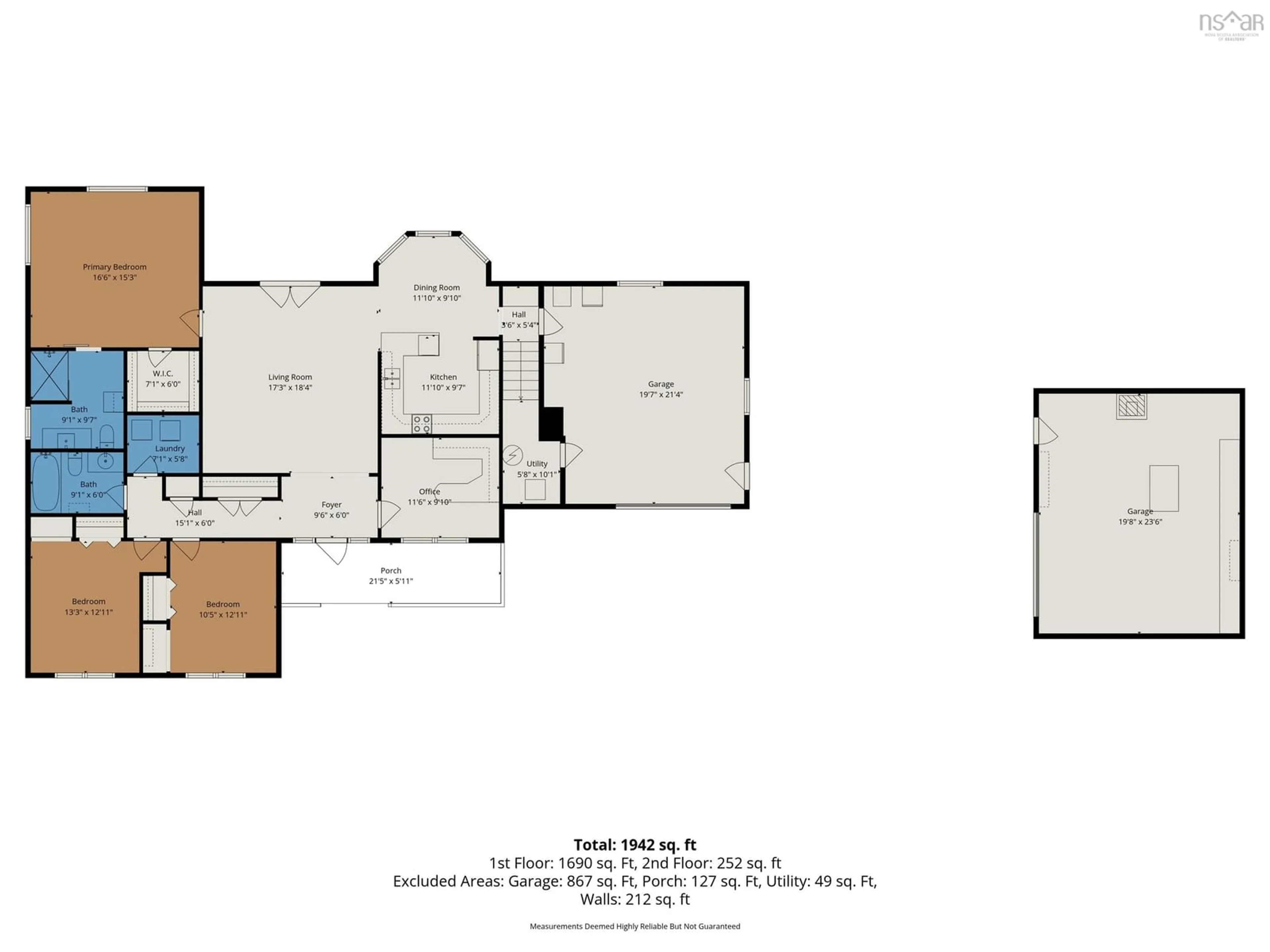 Floor plan for 278 Pleasant Dr, Gaetz Brook Nova Scotia B0J 1N0