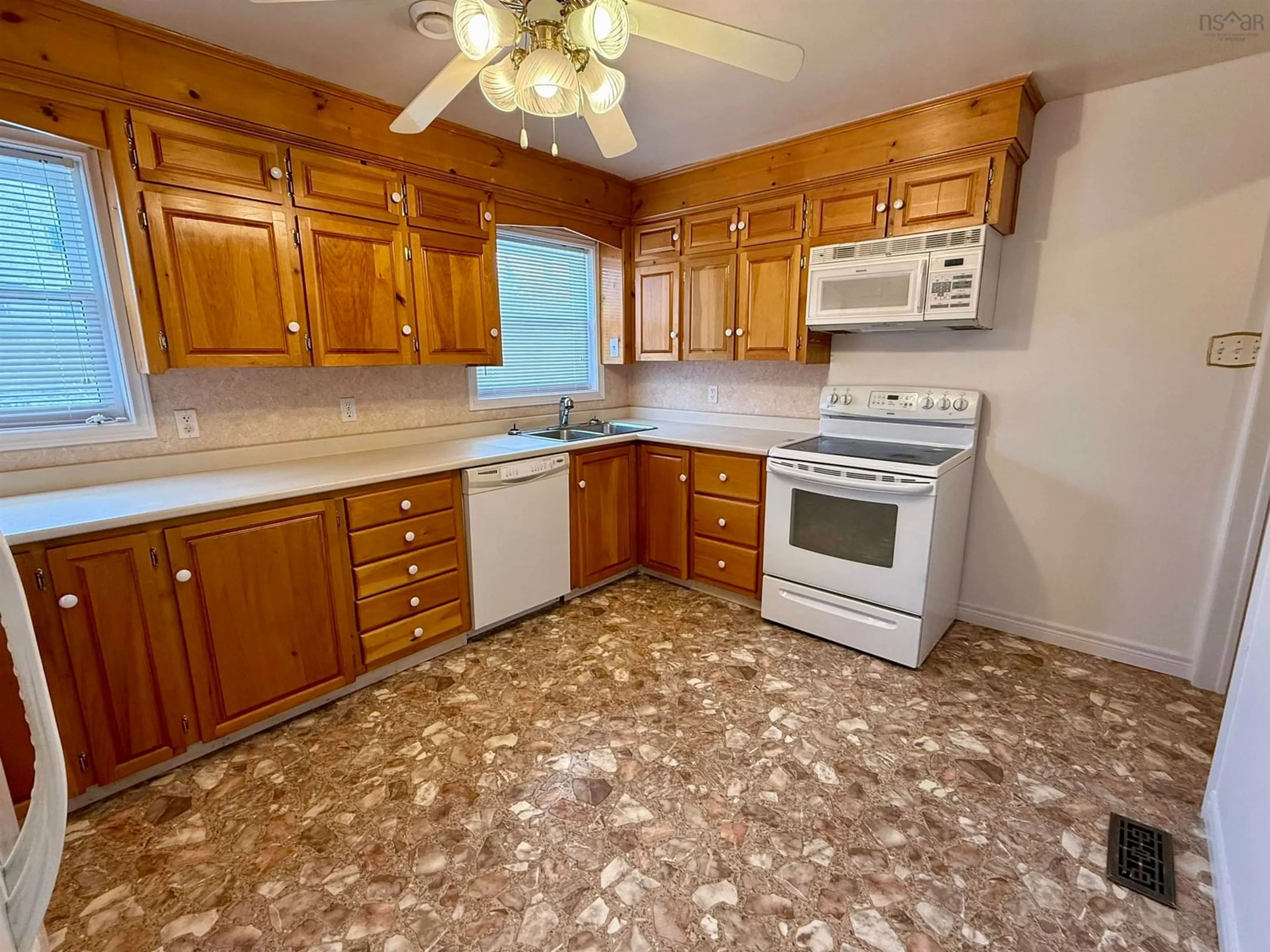 Standard kitchen, ceramic/tile floor for 50 Kaullback St, Truro Nova Scotia B2N 3M6