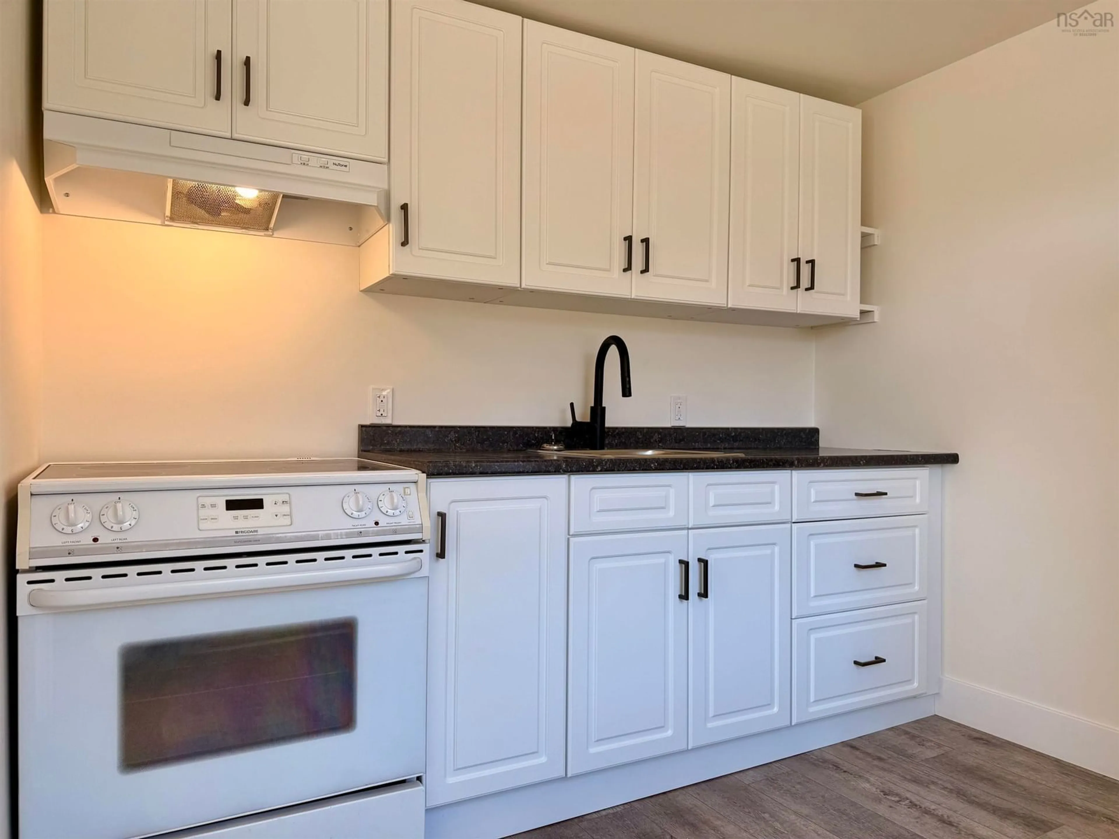 Standard kitchen, wood/laminate floor for 2722 Sandy Point Road Rd, Lower Sandy Point Nova Scotia B0T 1W0