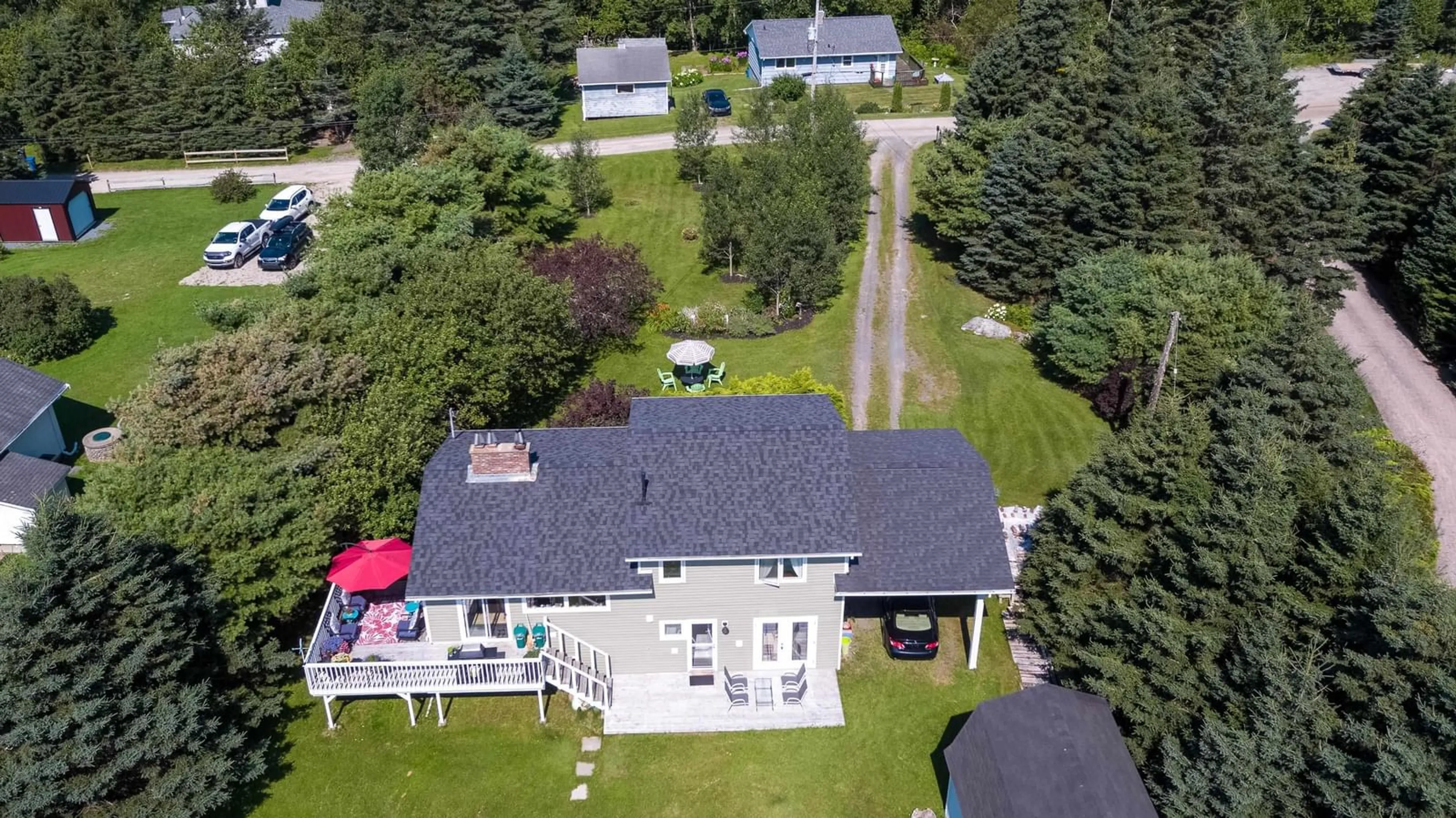 A pic from outside/outdoor area/front of a property/back of a property/a pic from drone, street for 100 Meisners Point Rd, Ingramport Nova Scotia B3E 3Z3