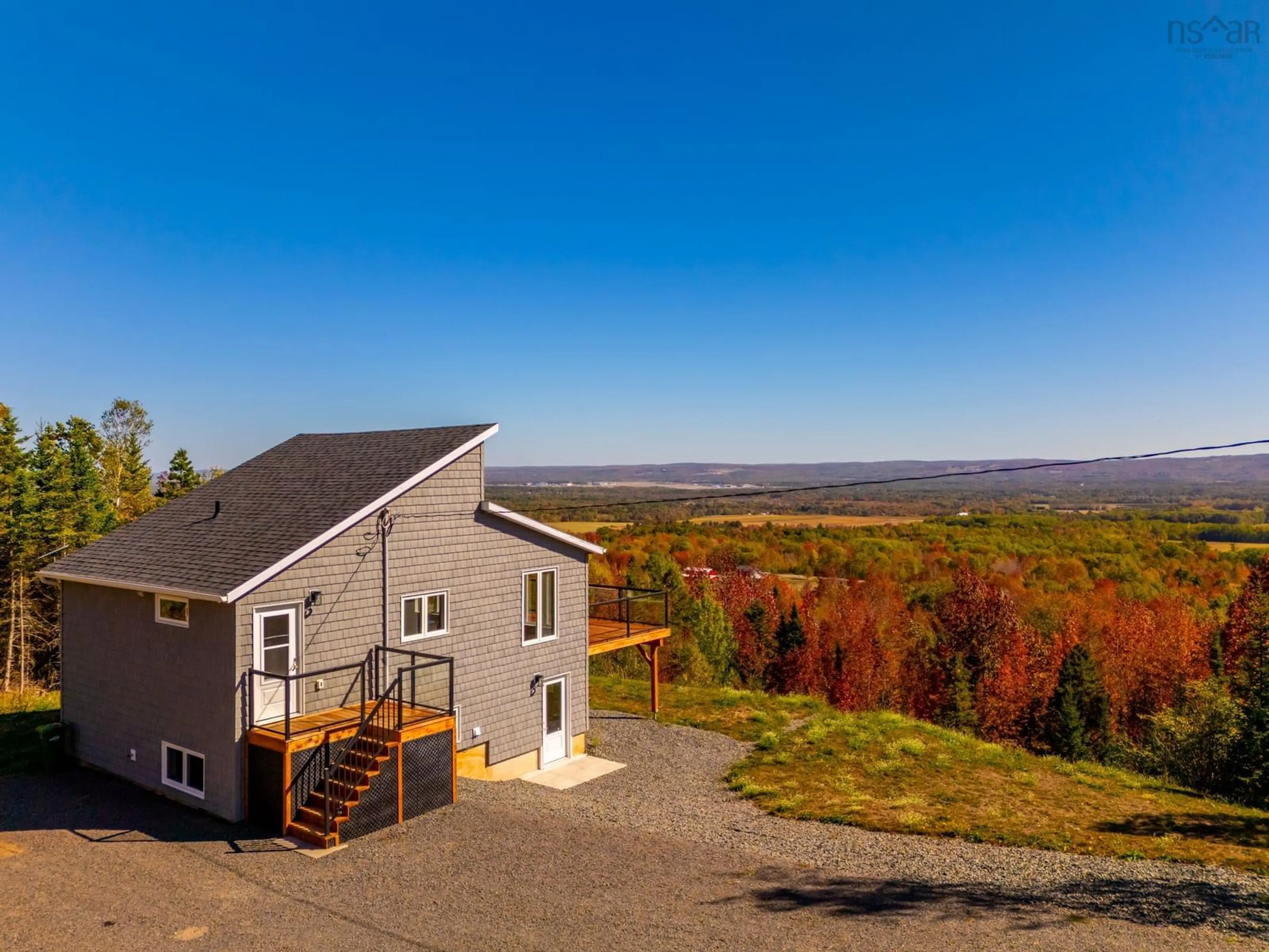 A pic from outside/outdoor area/front of a property/back of a property/a pic from drone, mountain view for 874 Stronach Mountain Rd, Melvern Square Nova Scotia B0P 1R0